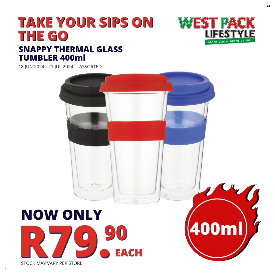 West Pack Lifestyle Specials 18 Jun - 21 Jul