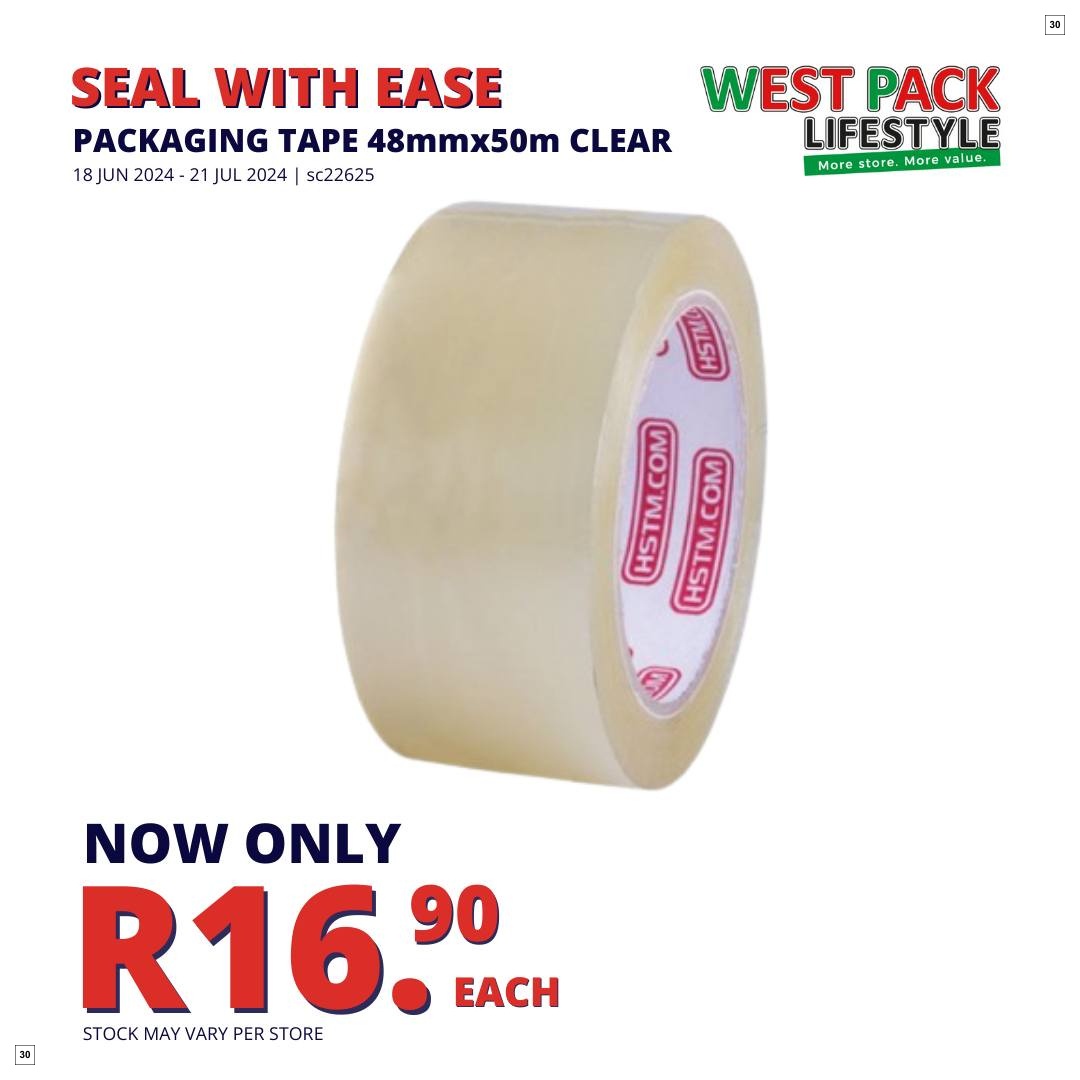 West Pack Lifestyle Specials 18 Jun - 21 Jul - Page 30