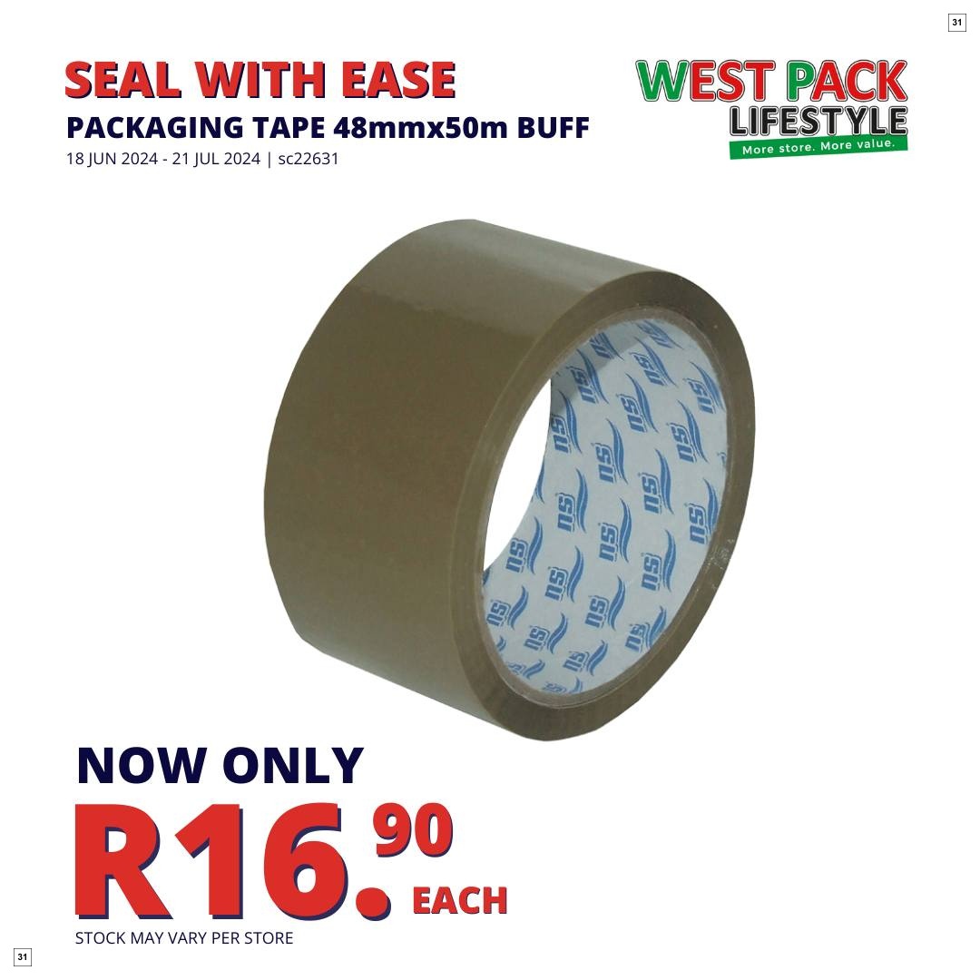 West Pack Lifestyle Specials 18 Jun - 21 Jul - Page 31