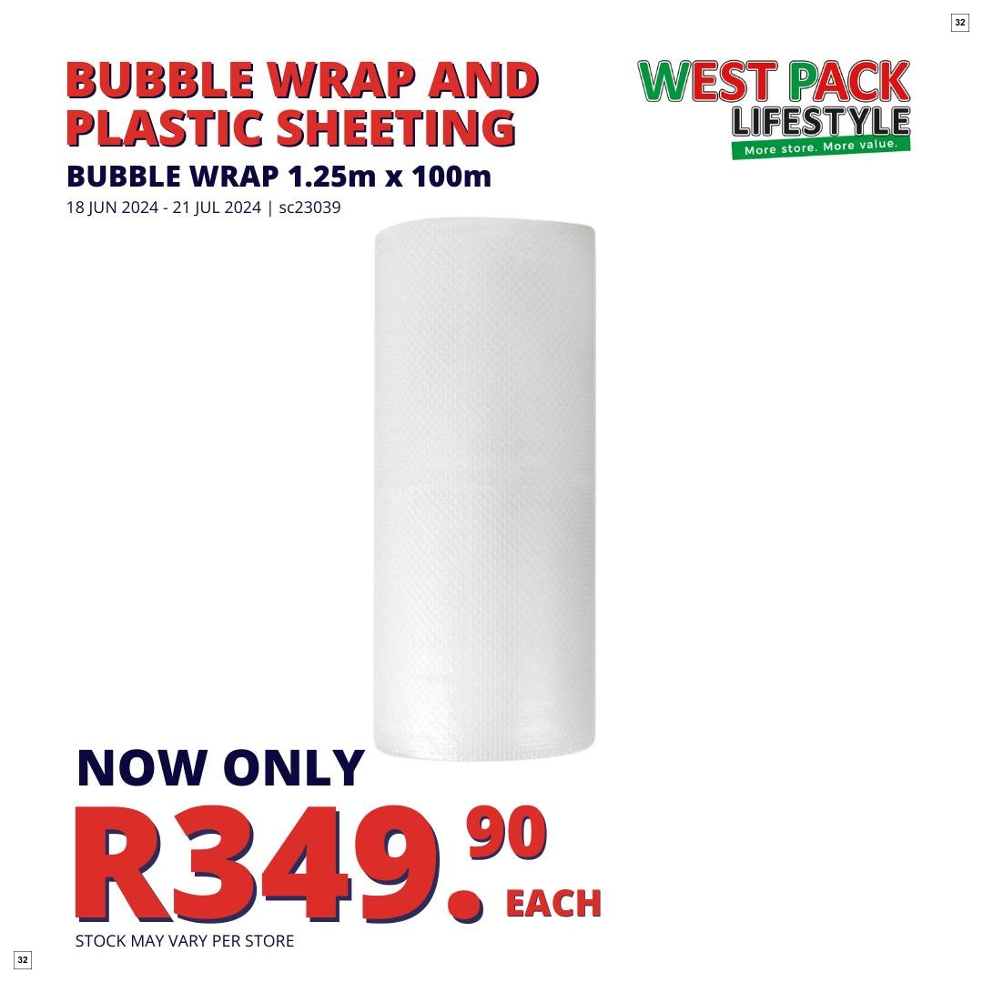 West Pack Lifestyle Specials 18 Jun - 21 Jul - Page 32