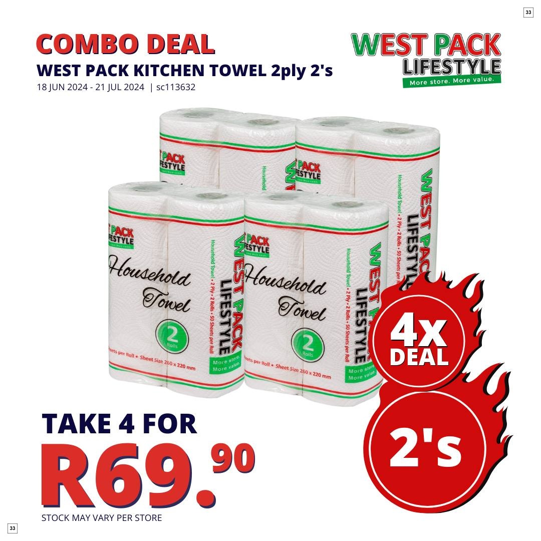 West Pack Lifestyle Specials 18 Jun - 21 Jul - Page 33
