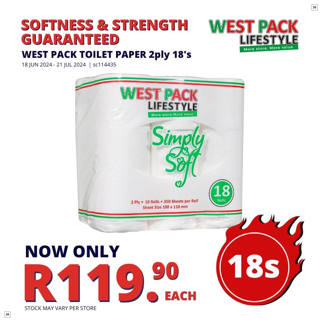 West Pack Lifestyle Specials 18 Jun - 21 Jul - Page 35