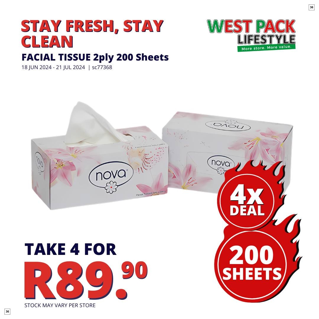 West Pack Lifestyle Specials 18 Jun - 21 Jul - Page 36