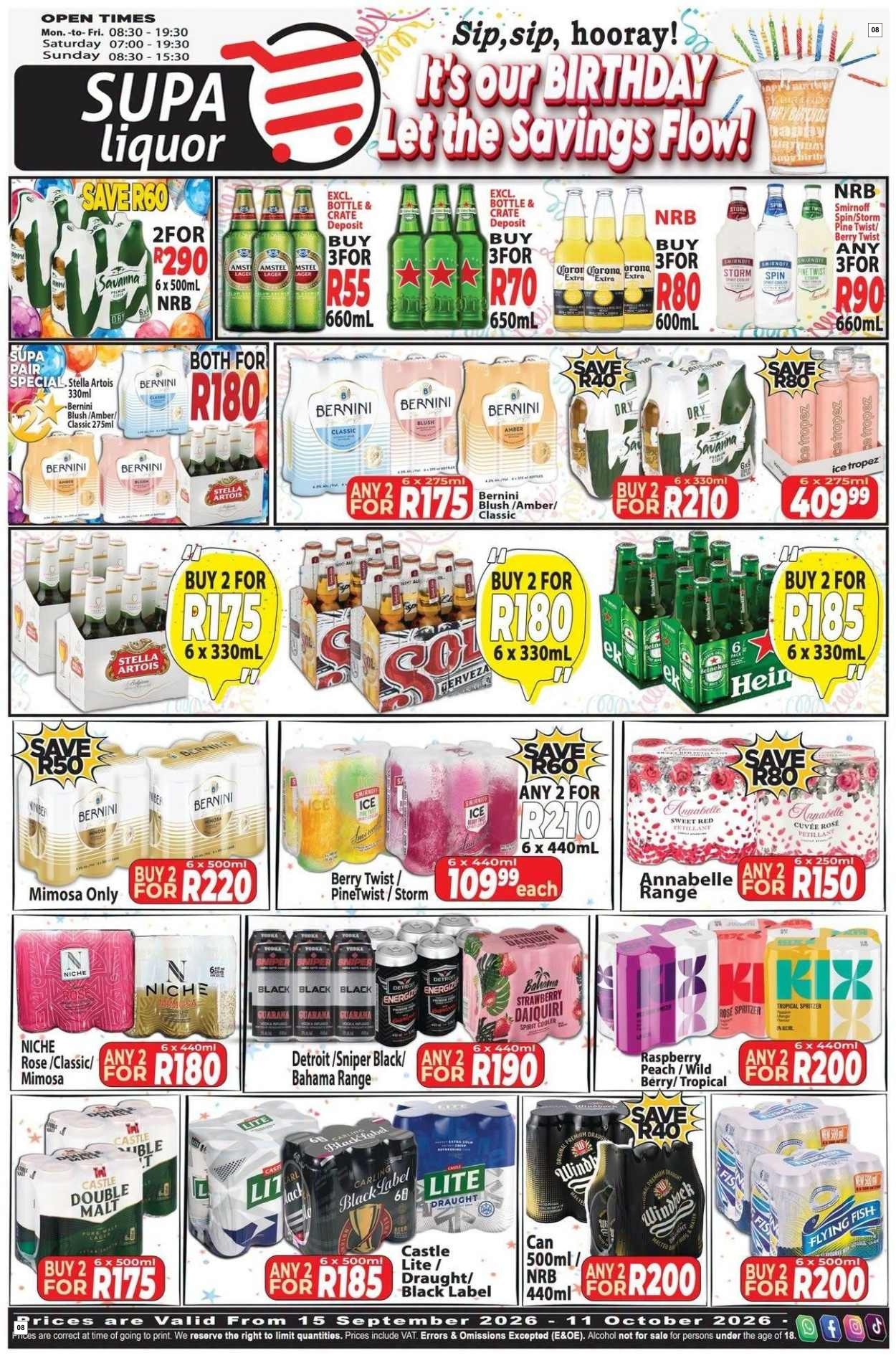 Supa Store Specials 15 Sept - 11 Oct - Page 8