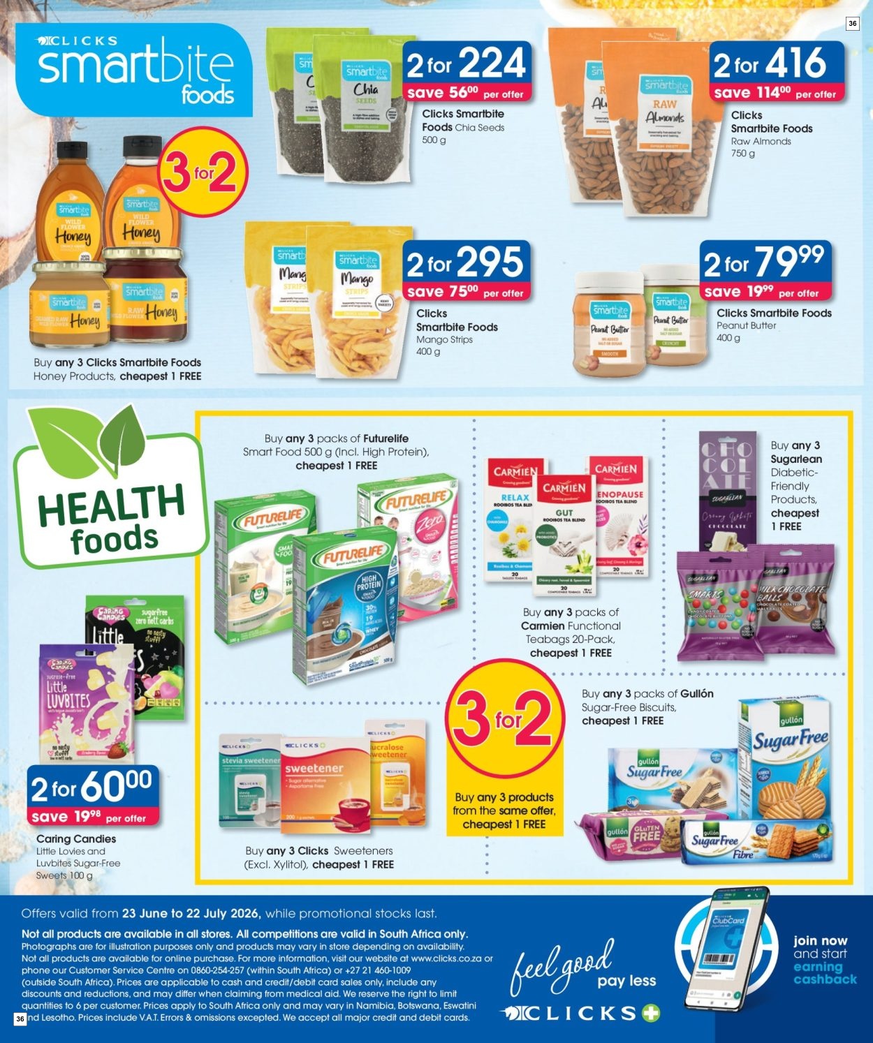 Clicks Specials 23 Jun - 22 Jul - Page 36