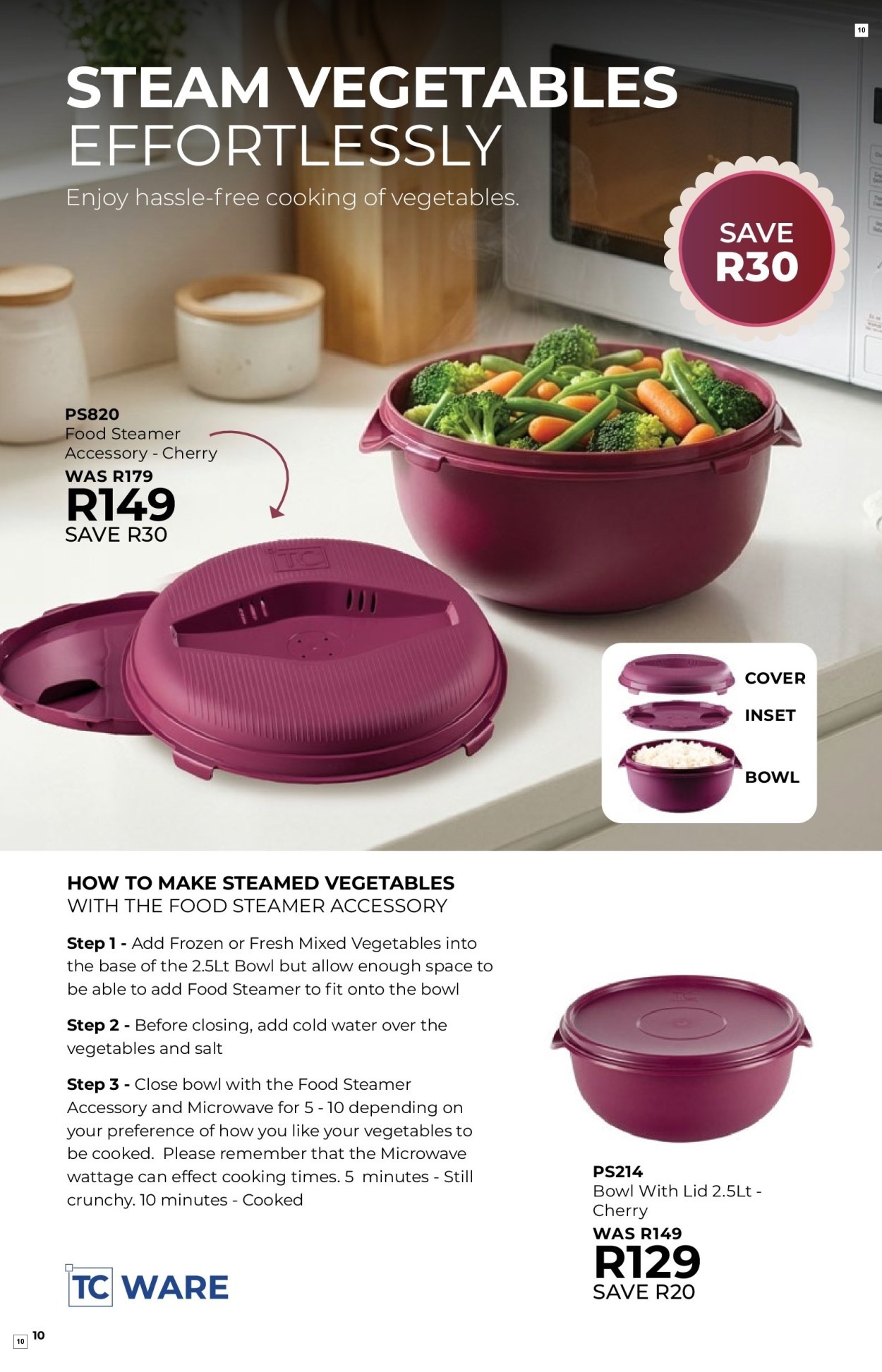 Table Charm Direct Specials 01 Aug - 31 Aug - Page 10