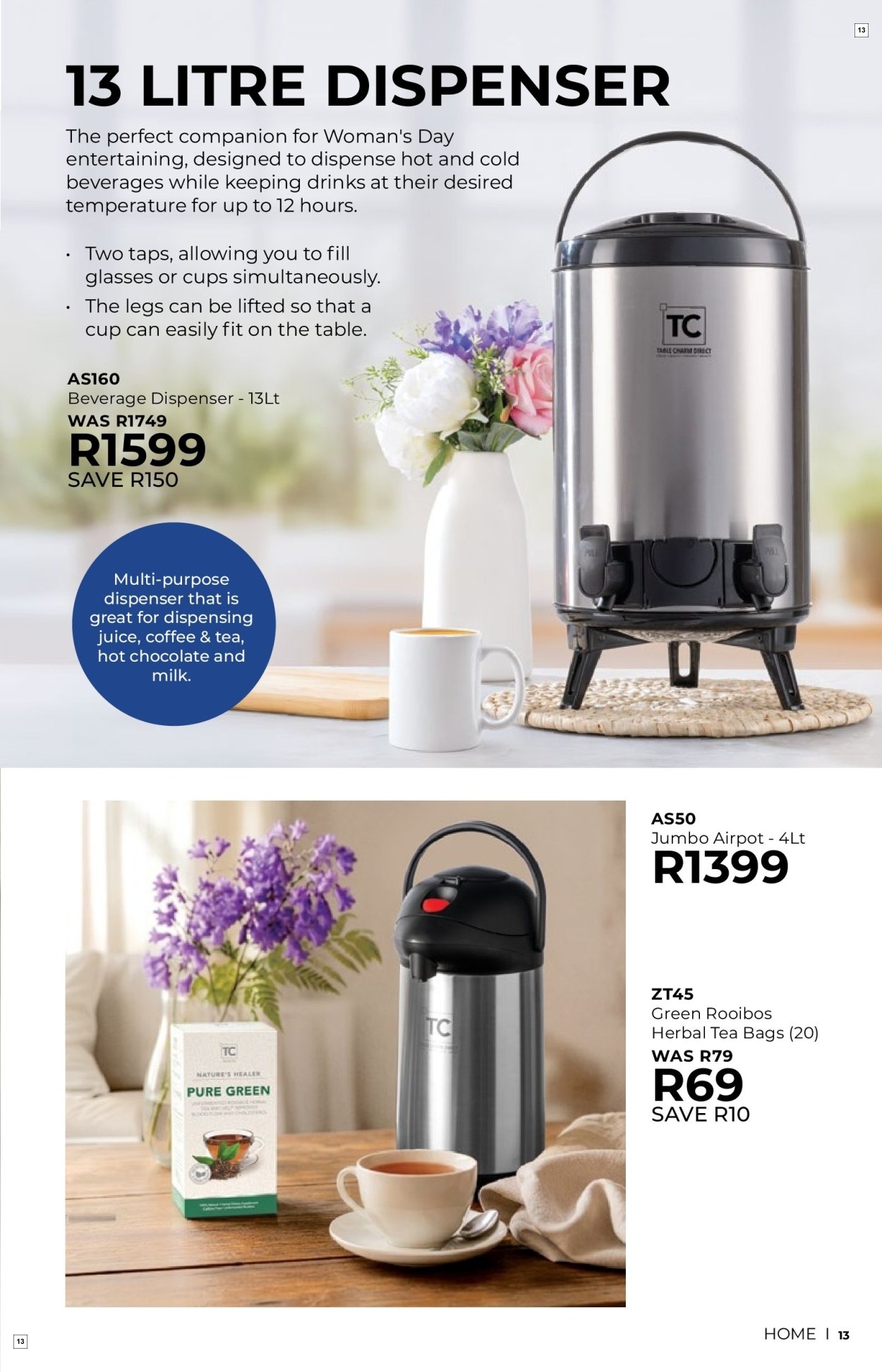 Table Charm Direct Specials 01 Aug - 31 Aug - Page 13