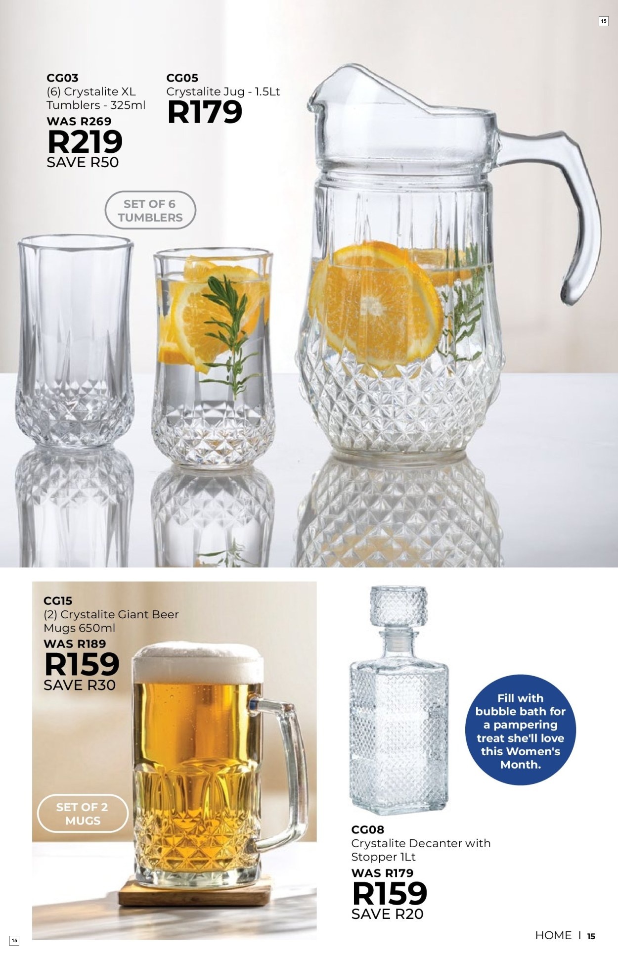 Table Charm Direct Specials 01 Aug - 31 Aug - Page 15