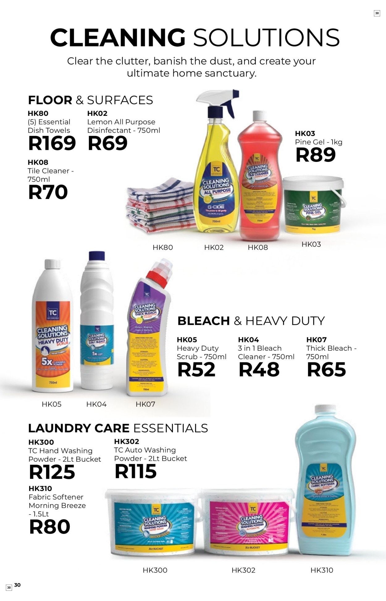 Table Charm Direct Specials 01 Aug - 31 Aug - Page 30