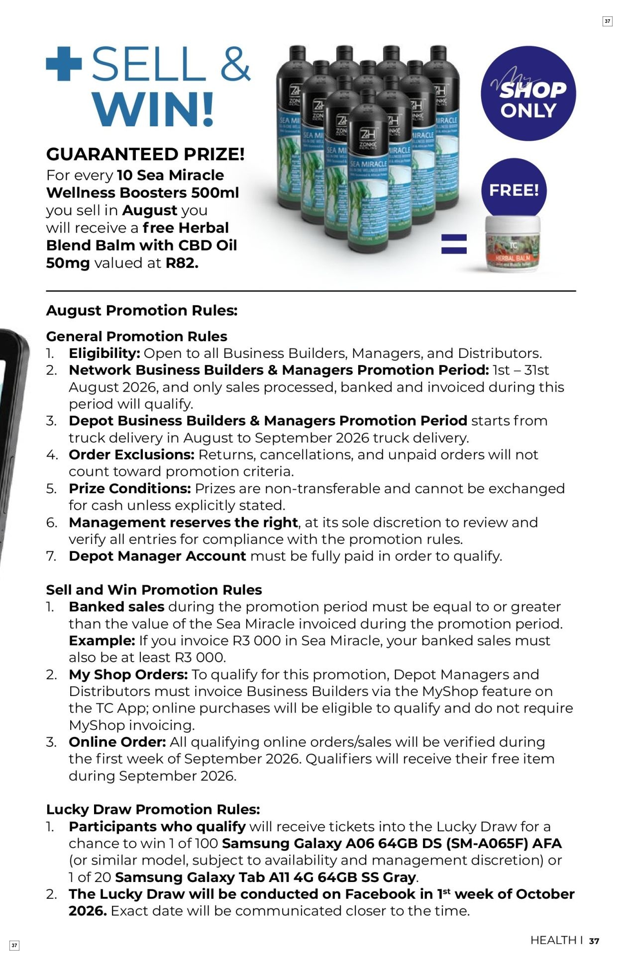 Table Charm Direct Specials 01 Aug - 31 Aug - Page 37