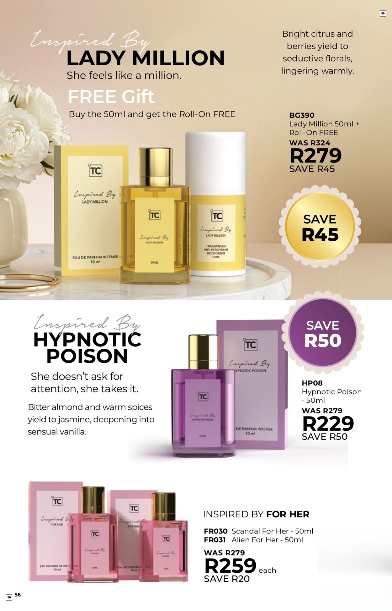 Table Charm Direct Specials 01 Aug - 31 Aug - Page 56