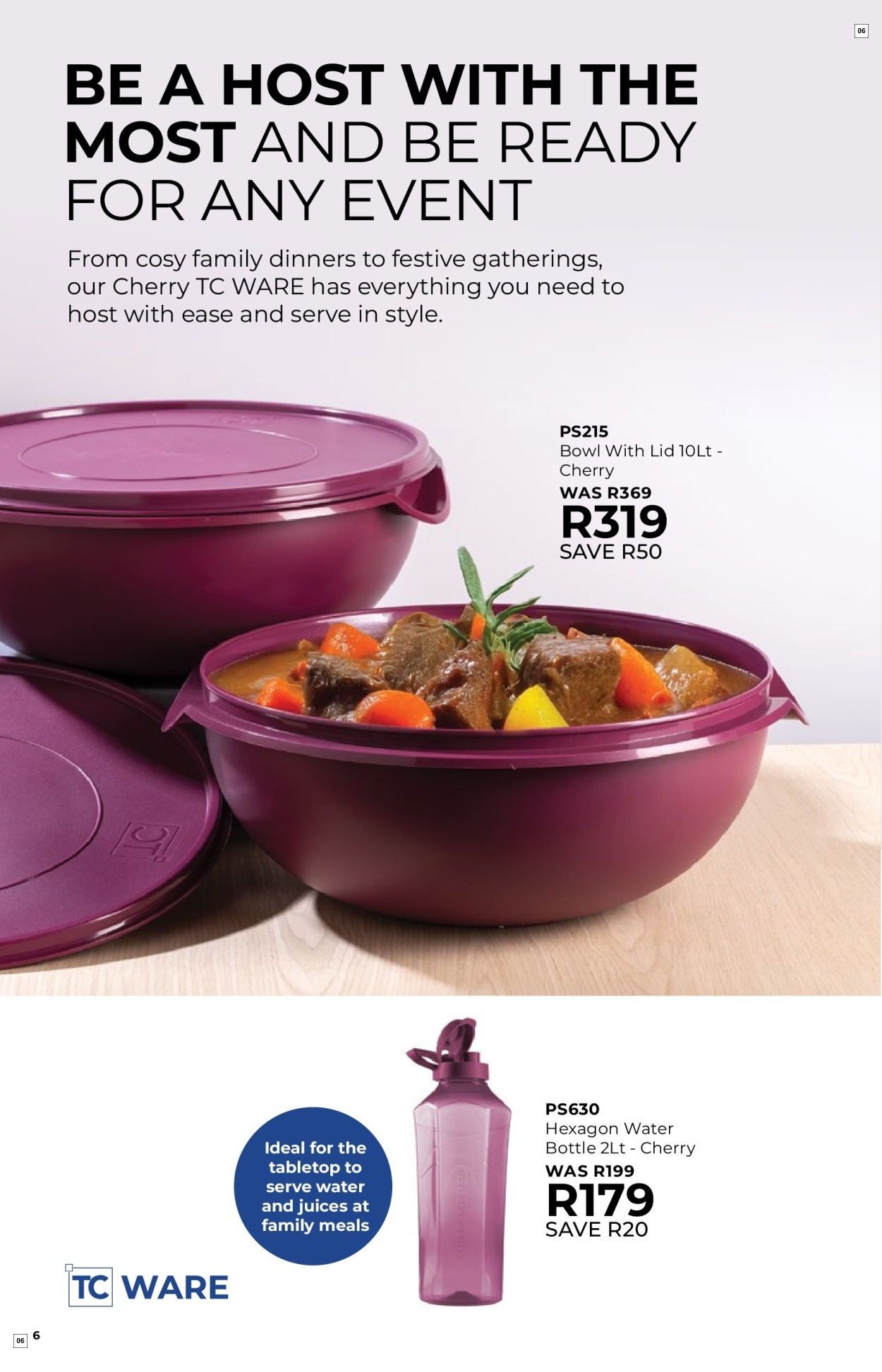 Table Charm Direct Specials 01 Aug - 31 Aug - Page 6