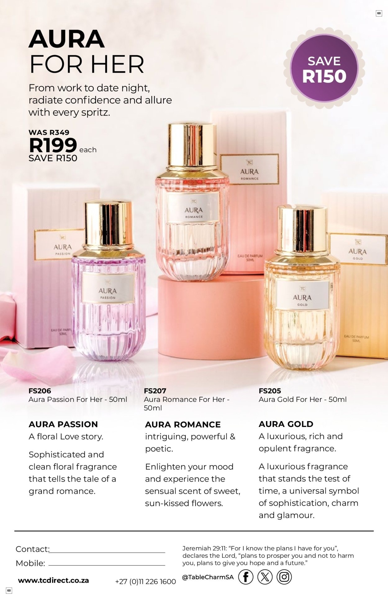 Table Charm Direct Specials 01 Aug - 31 Aug - Page 60
