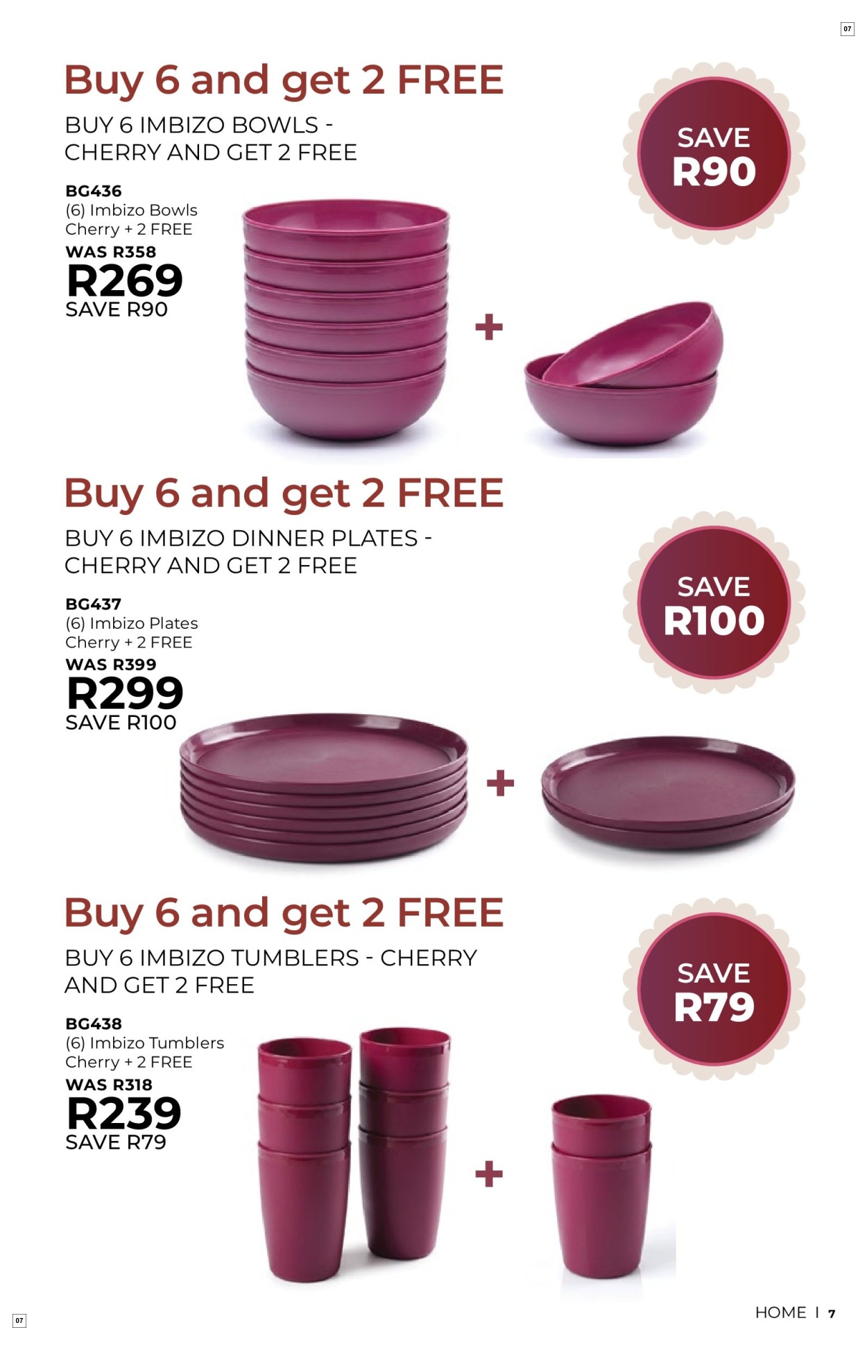 Table Charm Direct Specials 01 Aug - 31 Aug - Page 7