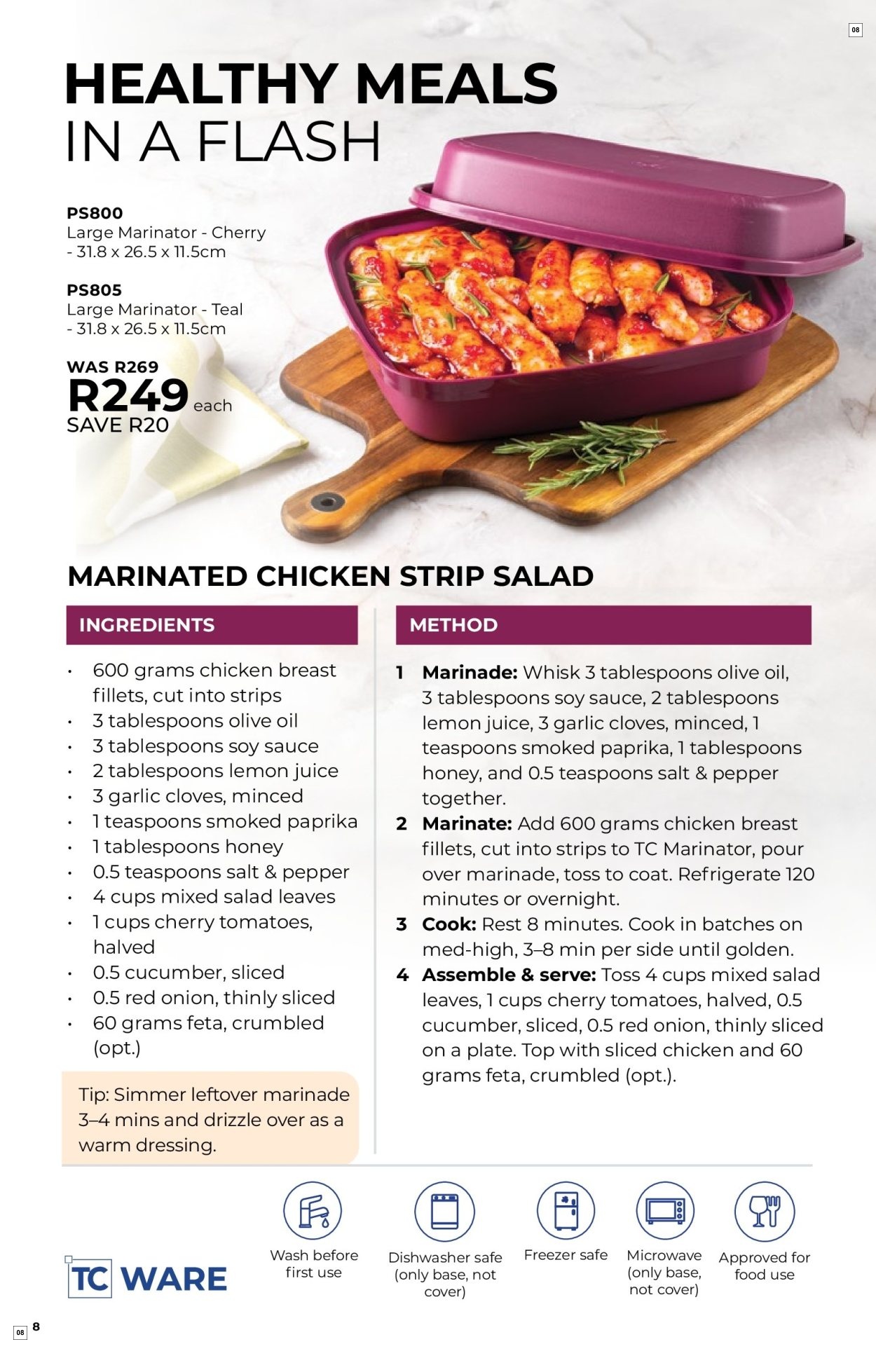 Table Charm Direct Specials 01 Aug - 31 Aug - Page 8