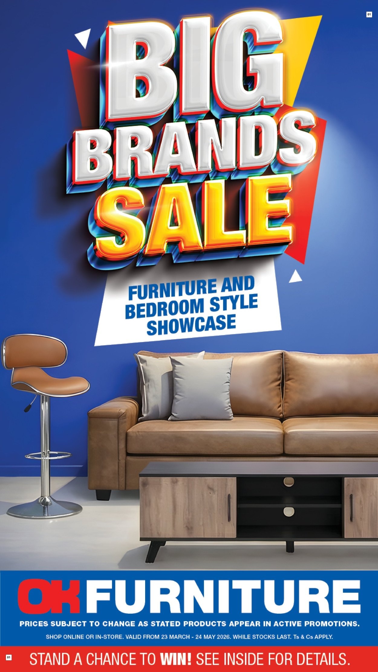 OK Furniture Specials 23 Mar - 24 May