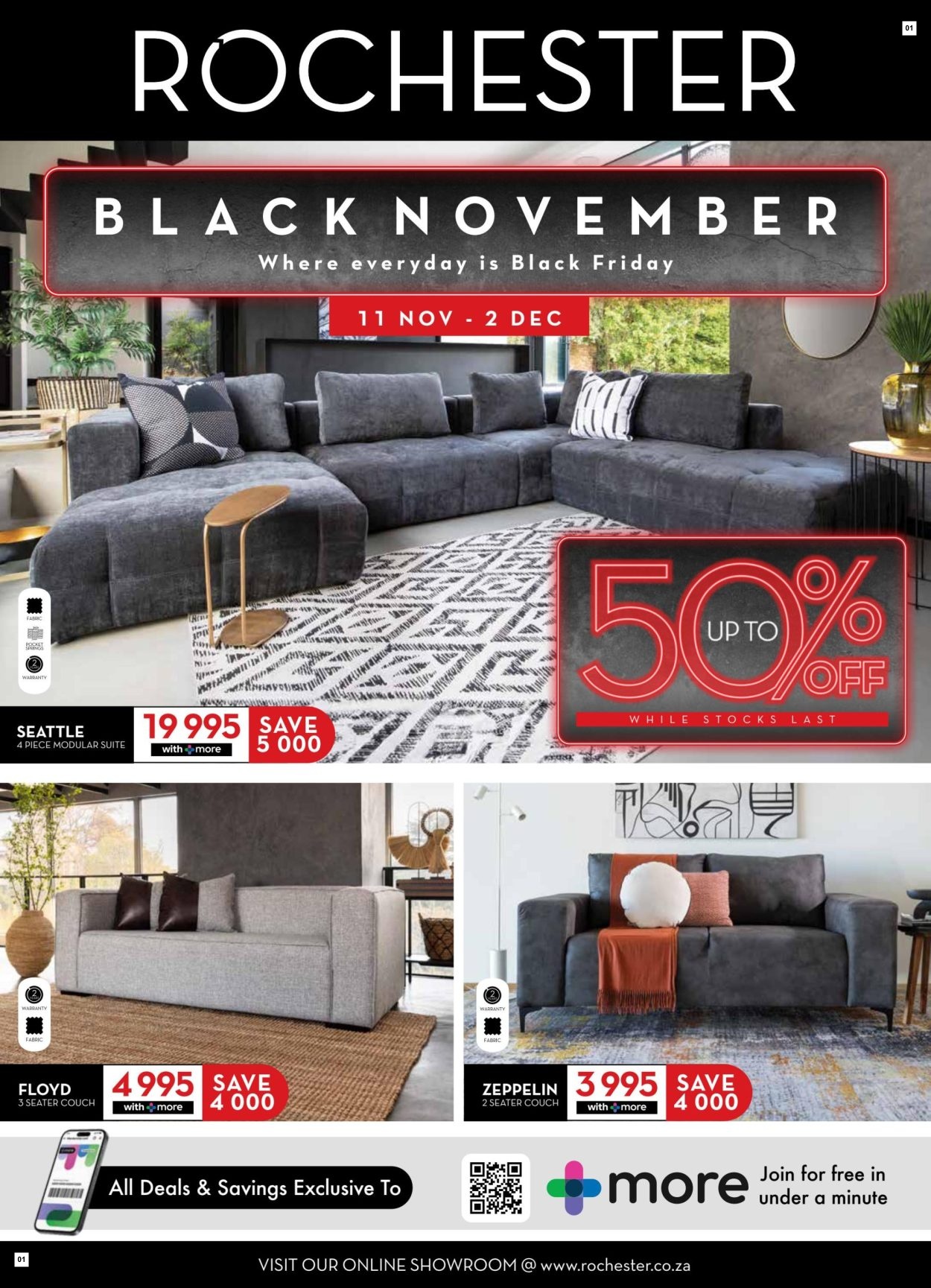 Rochester Specials 11 Nov - 02 Dec