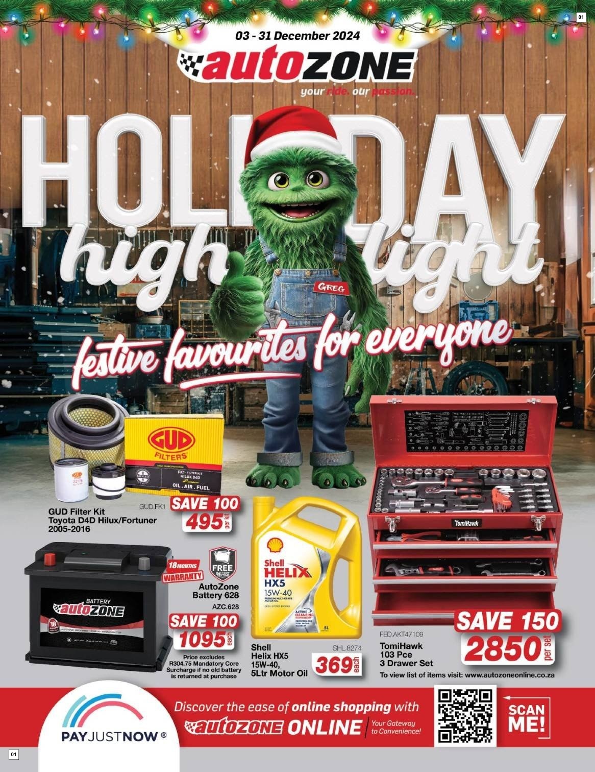 Autozone Warm Winter Deal!