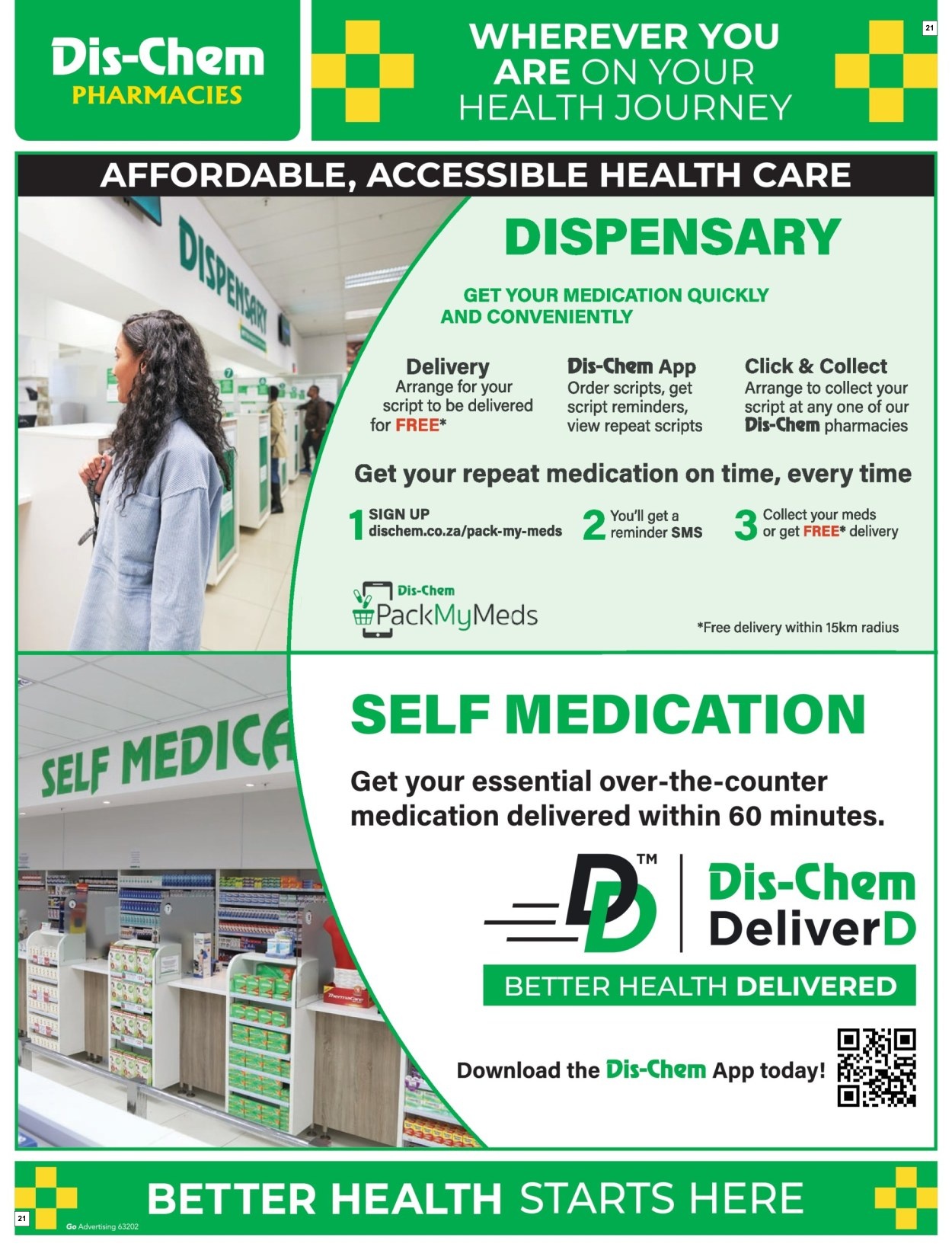 Dis-Chem Specials 01 Apr - 30 Apr - Page 21