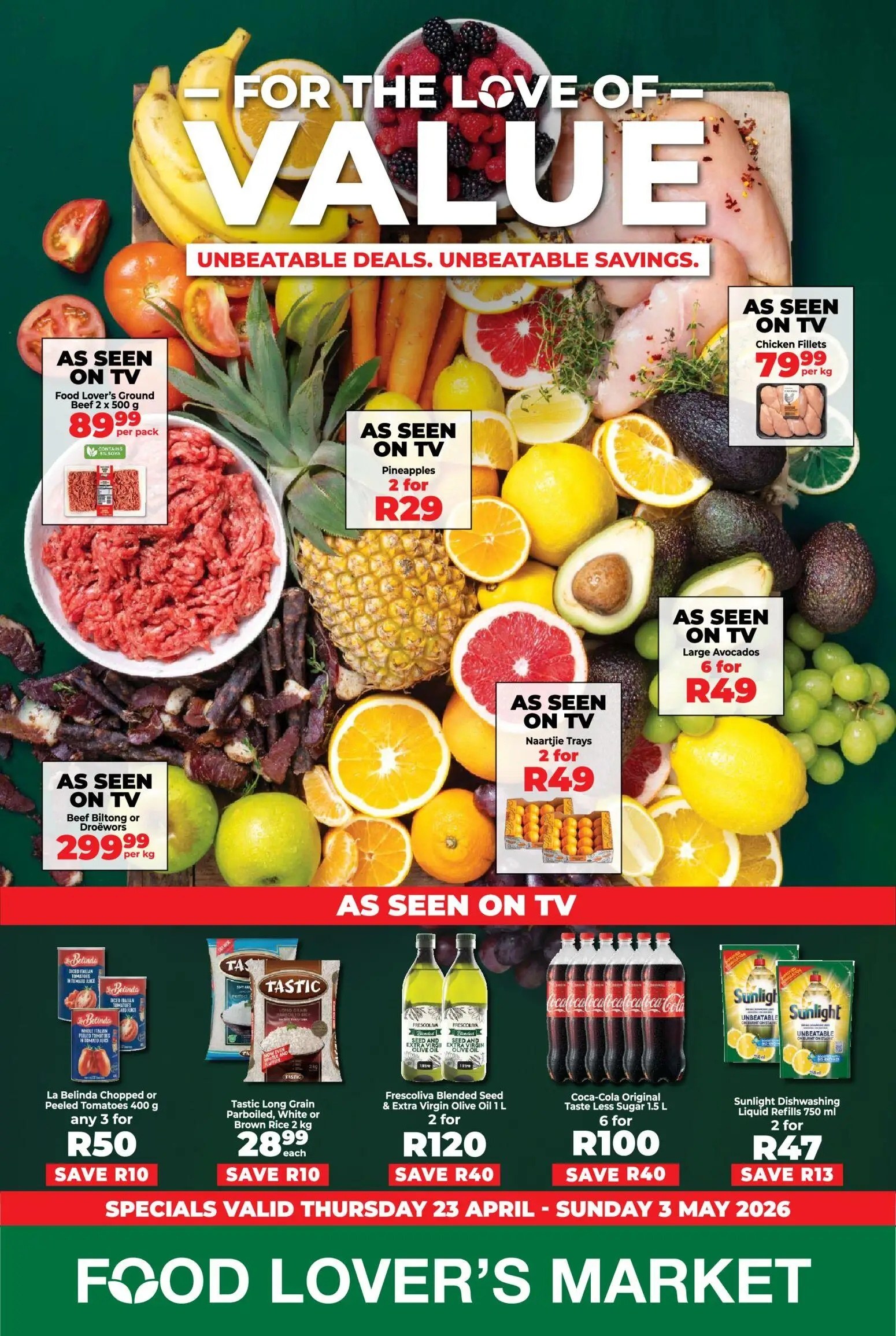 Food Lovers Market Latest Catalogue