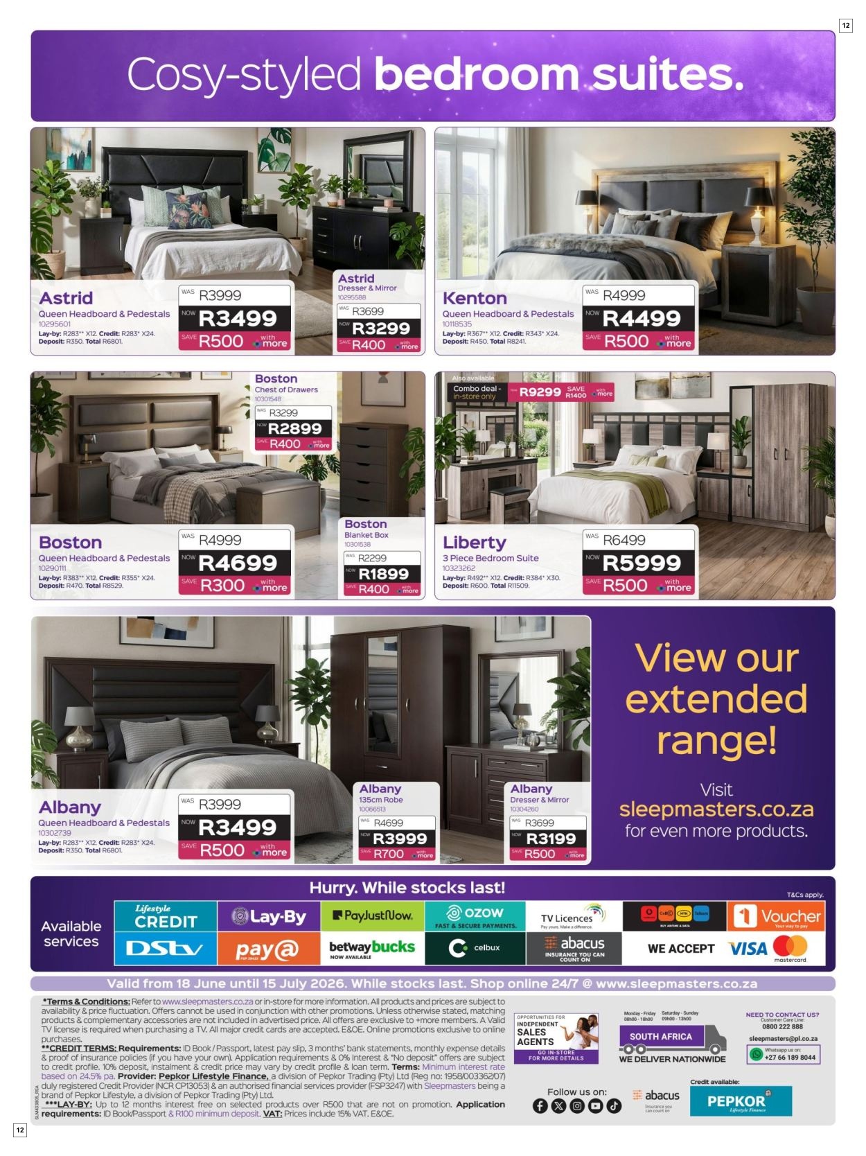 Sleepmasters Specials 18 Jun - 15 Jul - Page 12