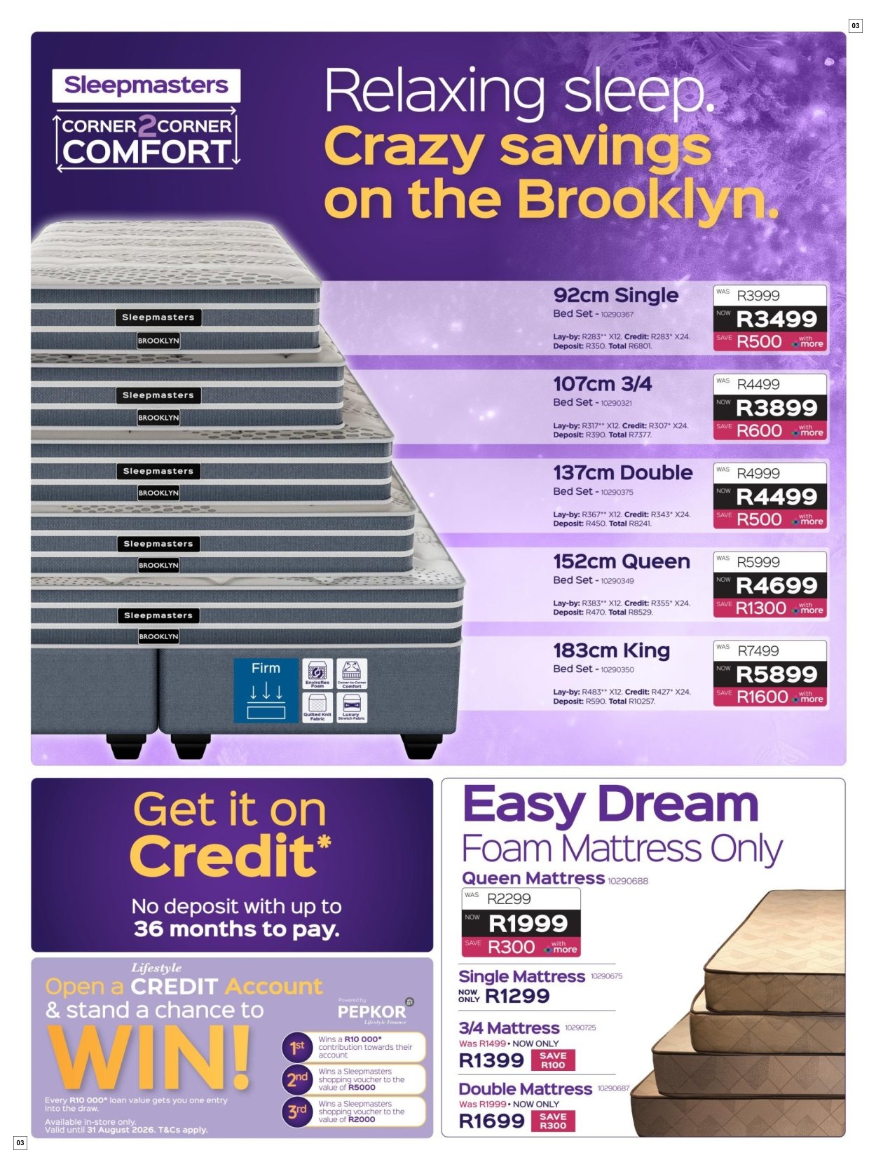 Sleepmasters Specials 18 Jun - 15 Jul - Page 3