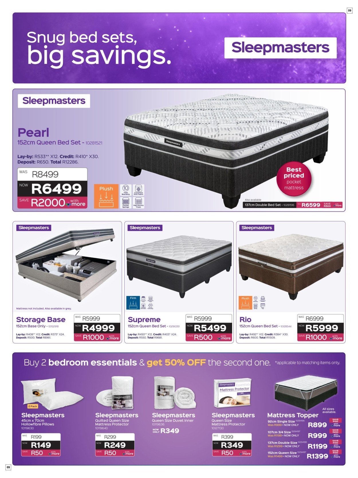 Sleepmasters Specials 18 Jun - 15 Jul - Page 9