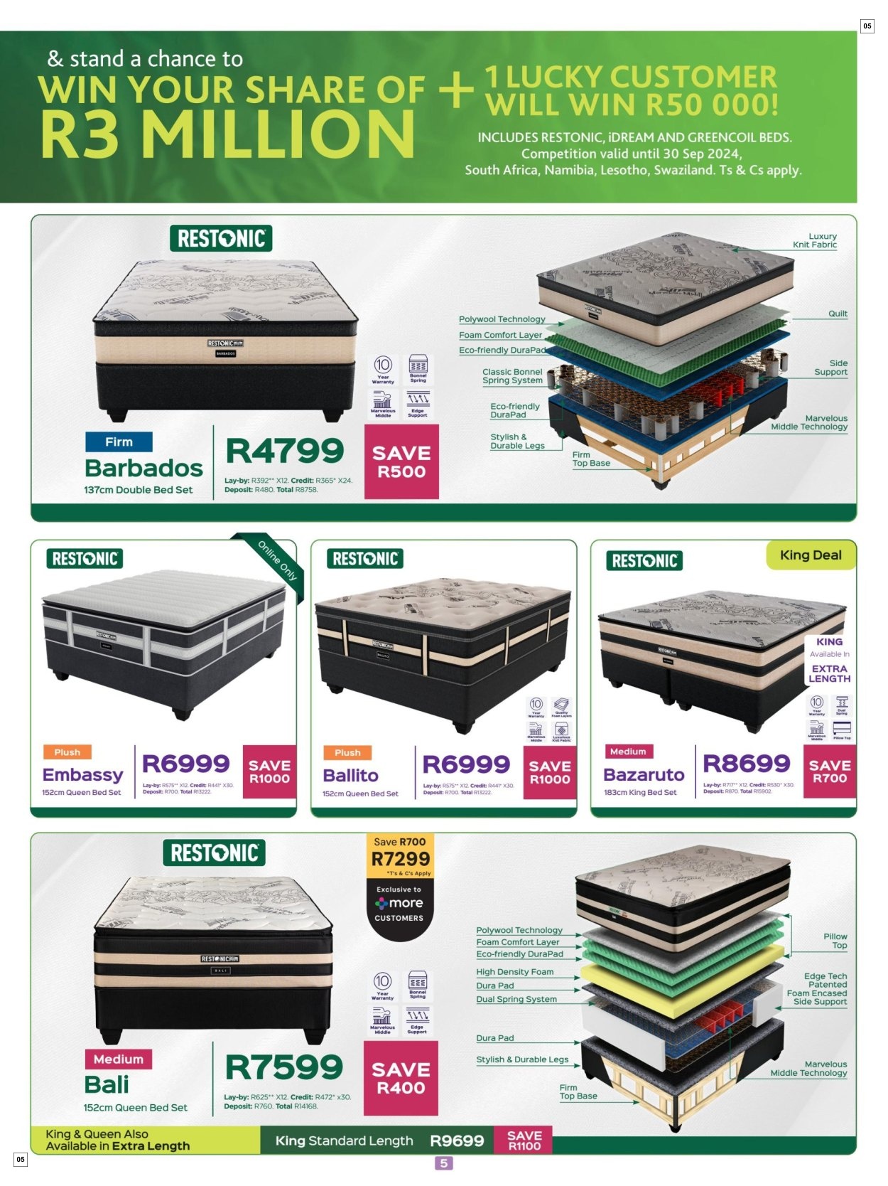 Sleepmasters Specials 23 Sept - 20 Oct - Page 5