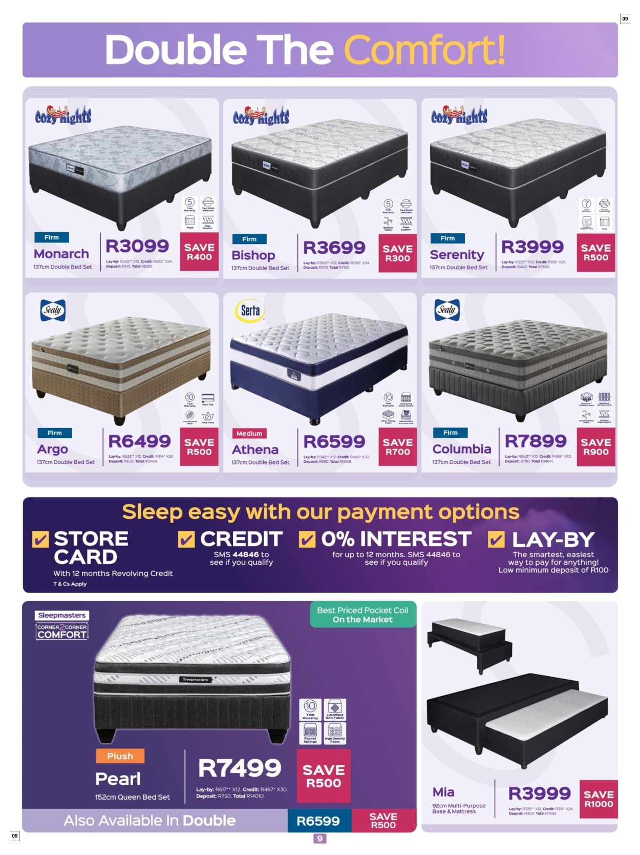 Sleepmasters Specials 23 Sept - 20 Oct - Page 9