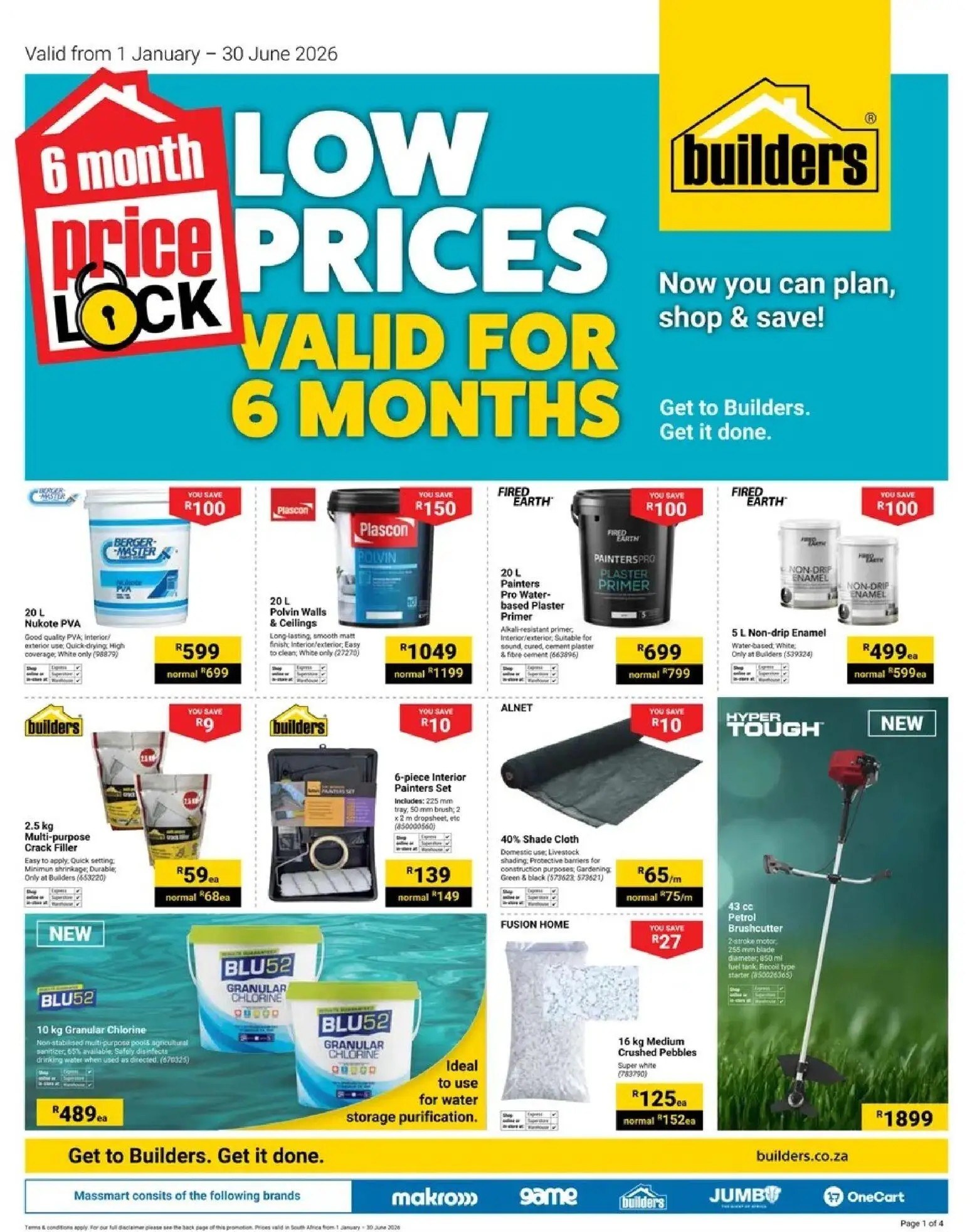 Builders Price Lock