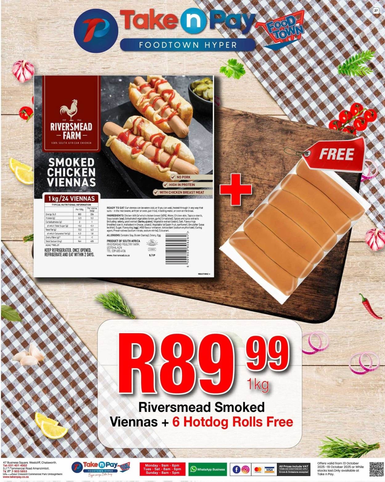Take N Pay Specials 13 Oct - 19 Oct - Page 27