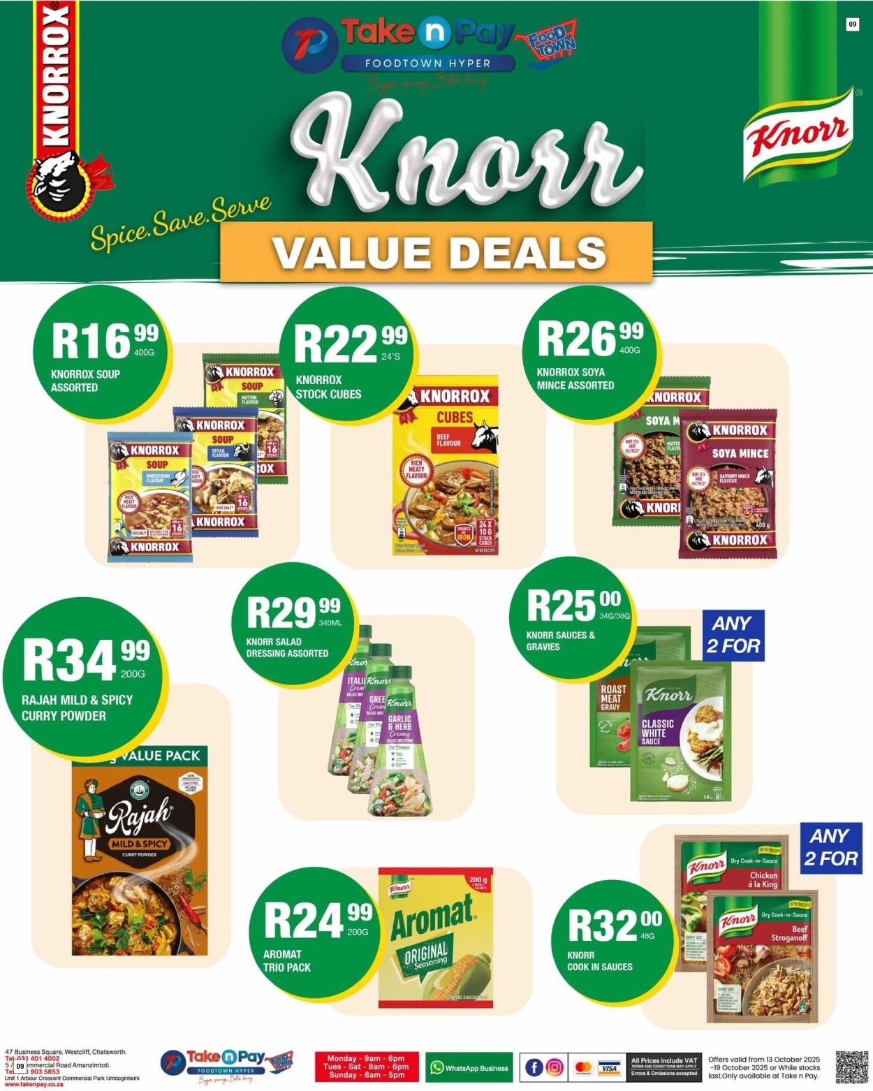 Take N Pay Specials 13 Oct - 19 Oct - Page 9