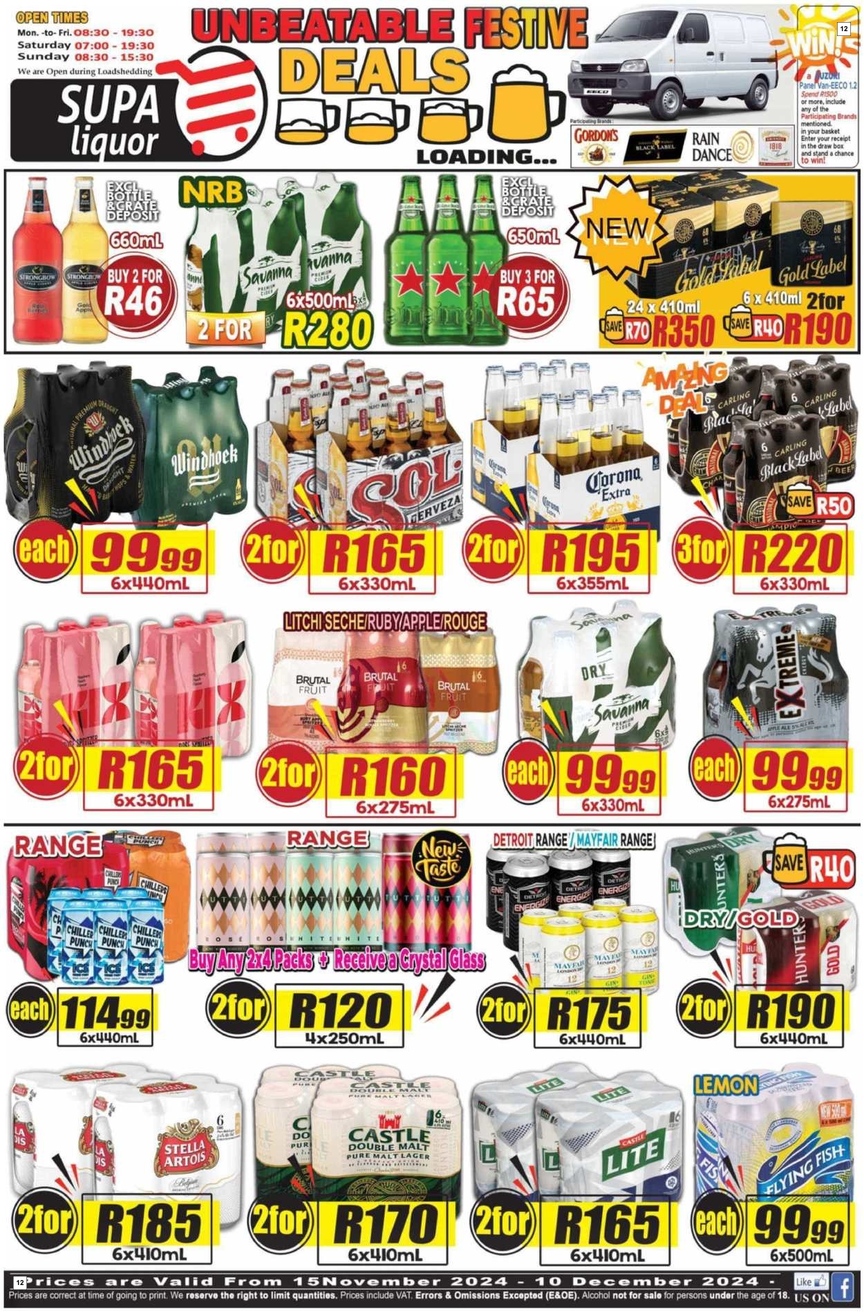 Supa Store Specials 15 Nov - 19 Nov - Page 12