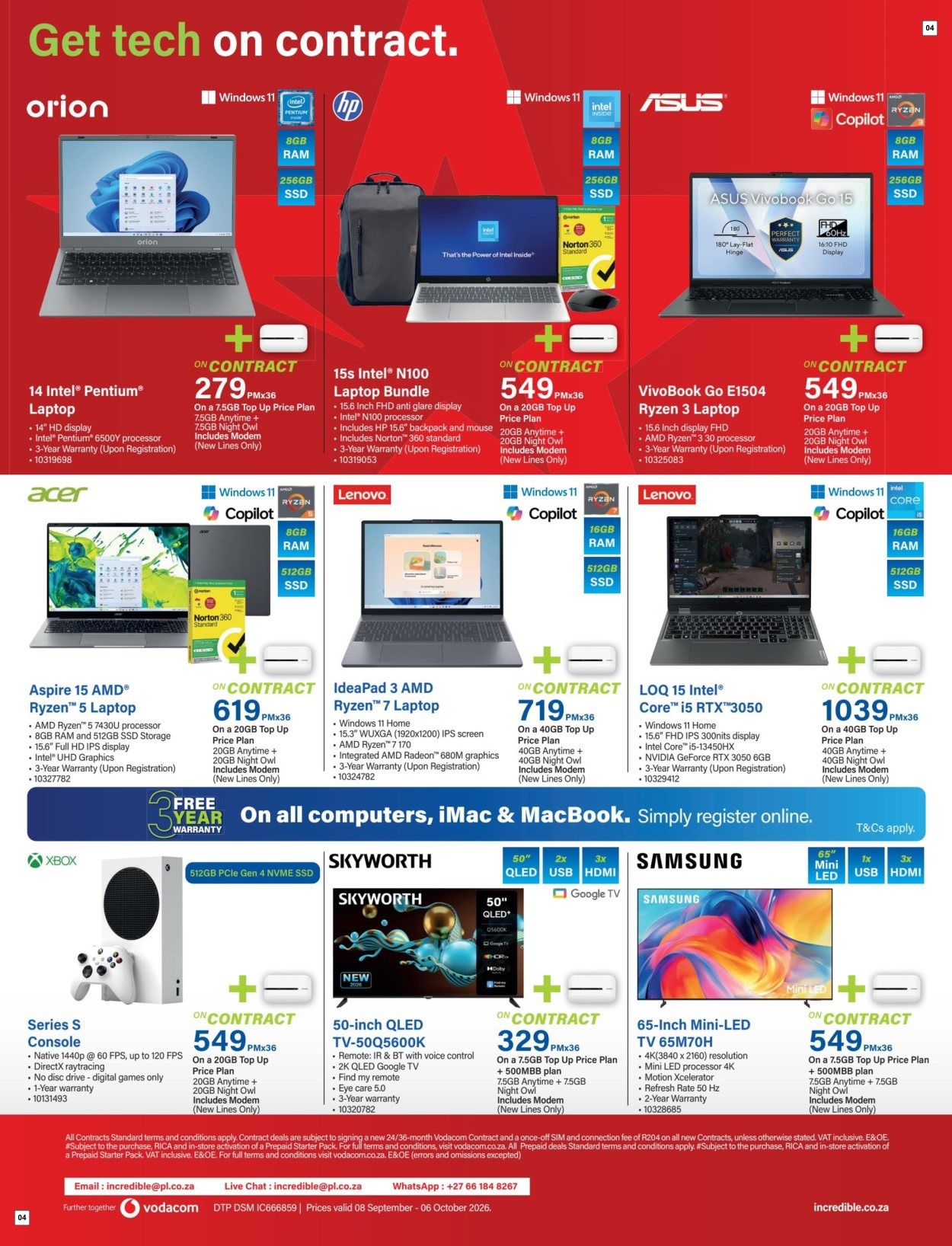 Incredible Connection Specials 08 Sept - 06 Oct - Page 4