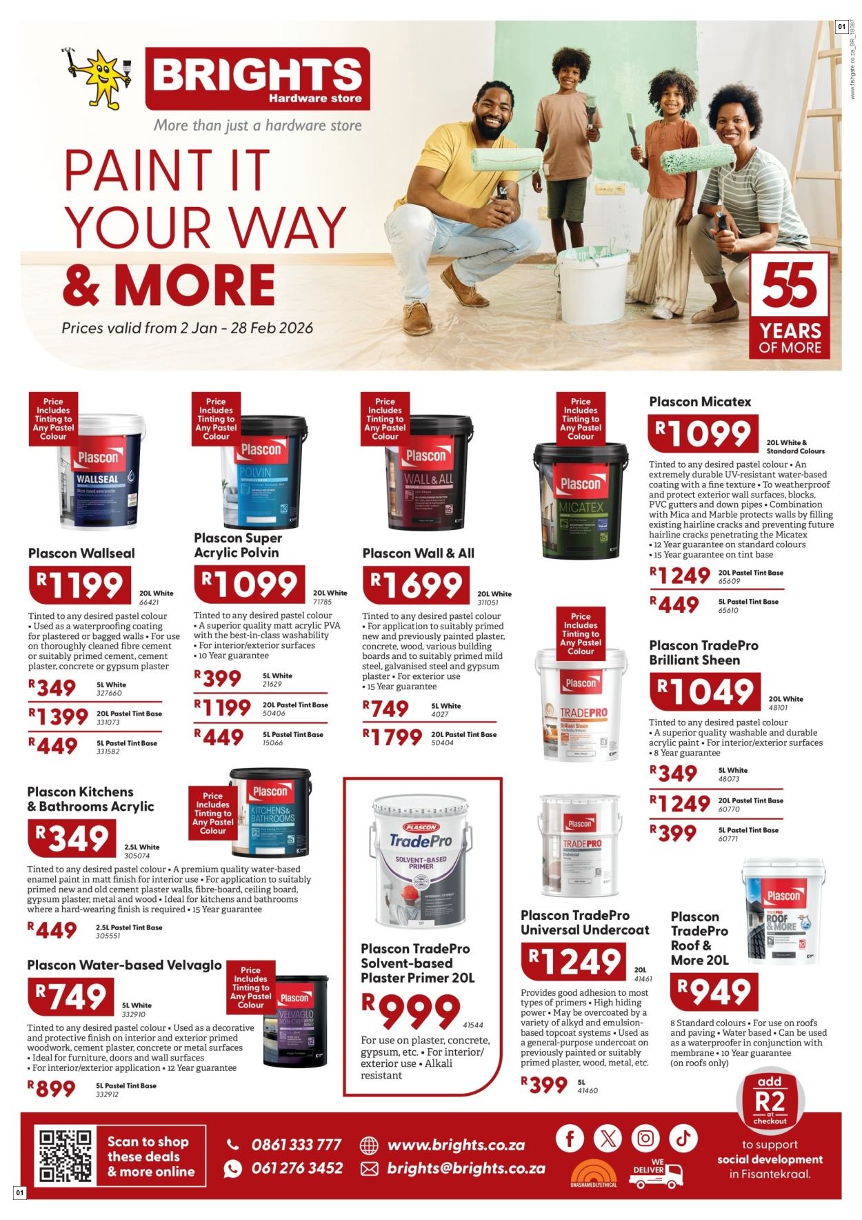 Brights Hardware Specials 02 Feb - 28 Feb
