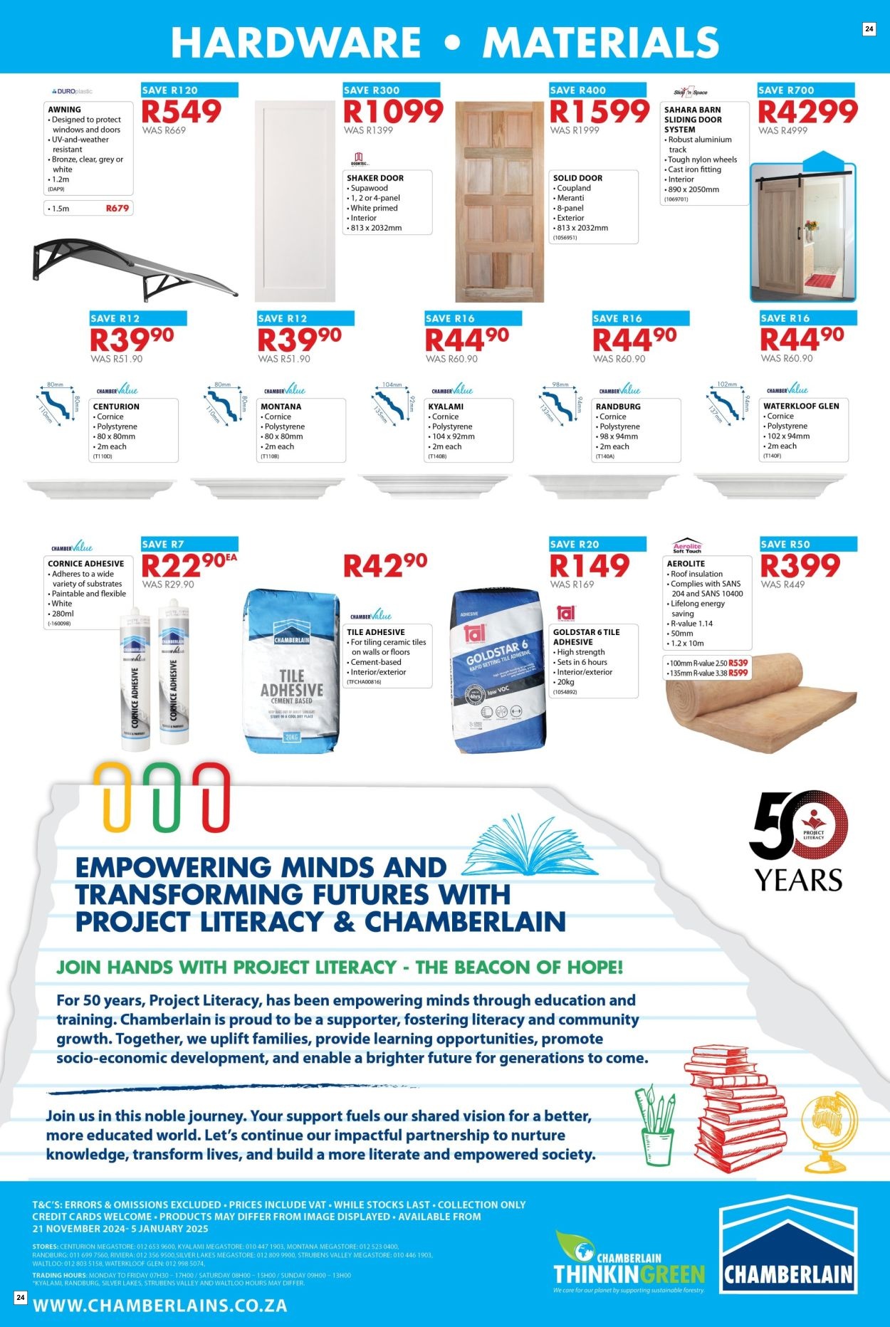 Chamberlain Specials 21 Nov - 05 Jan - Page 24