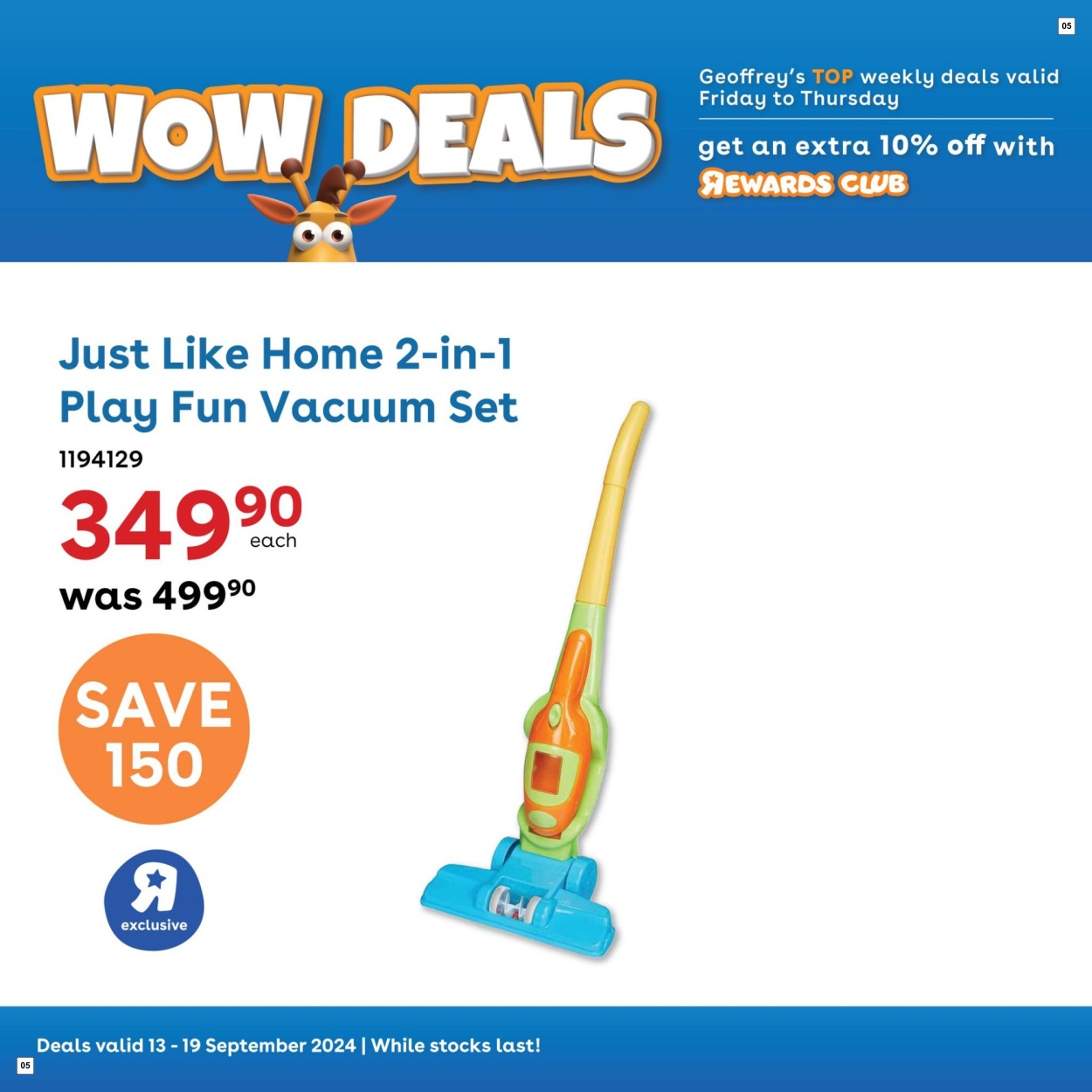 Toys R Us Specials 13 Sept - 19 Sept - Page 5