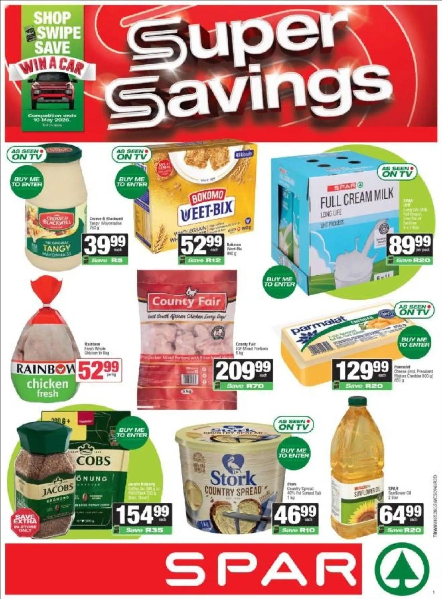 Spar Western Cape Weekly Specials