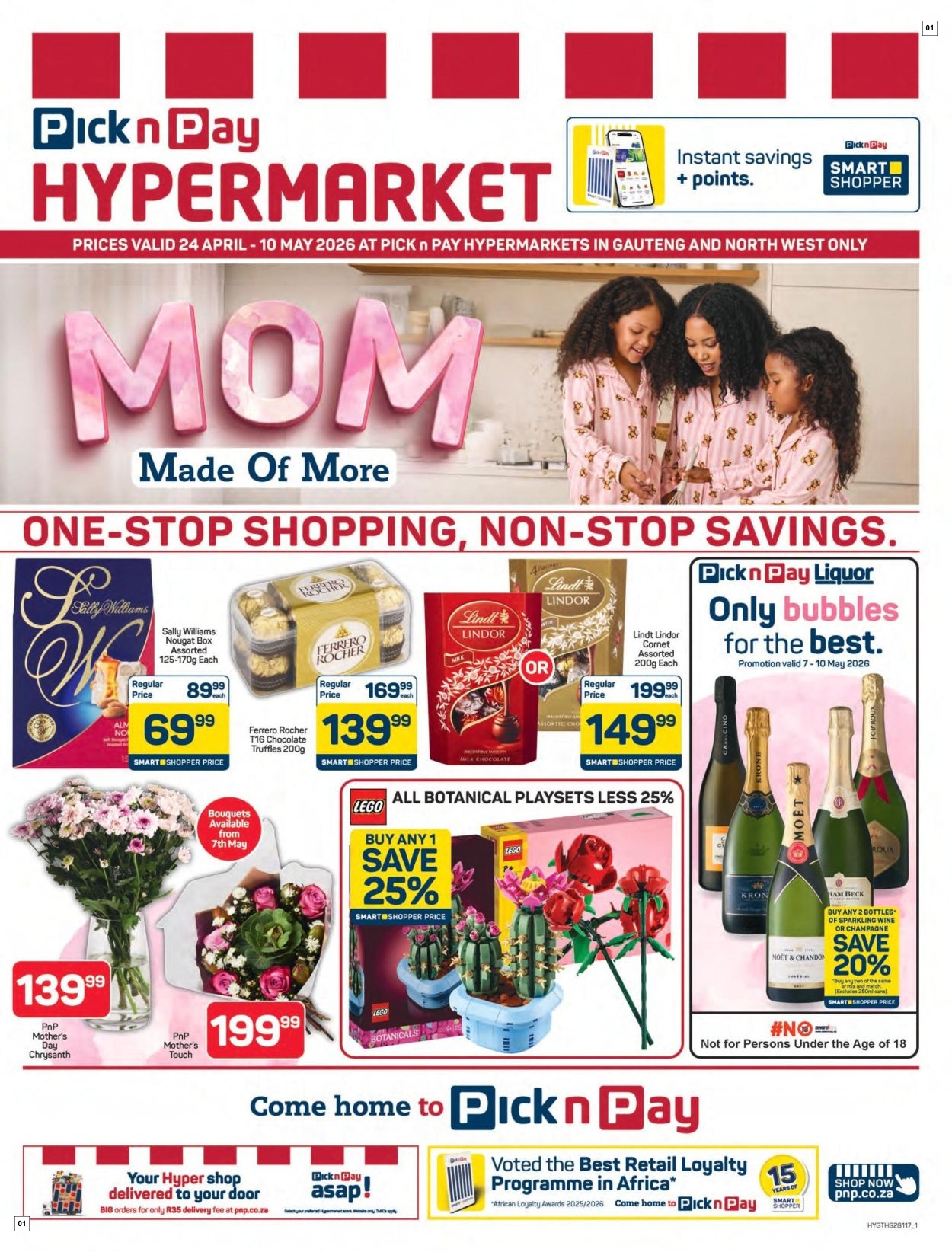 Pick N Pay Hypermarket Hypermarket Mothers Day Specials