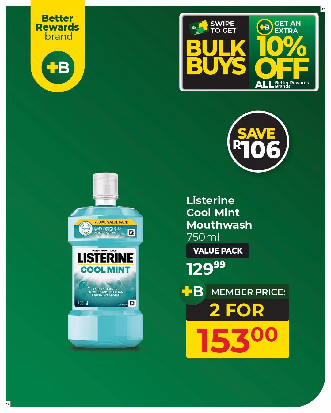 Dis-Chem Specials 17 Mar - 12 Apr - Page 47