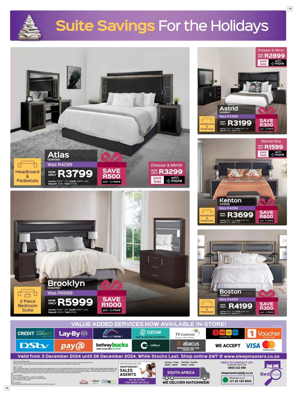 Sleepmasters Specials 03 Dec - 26 Dec - Page 12