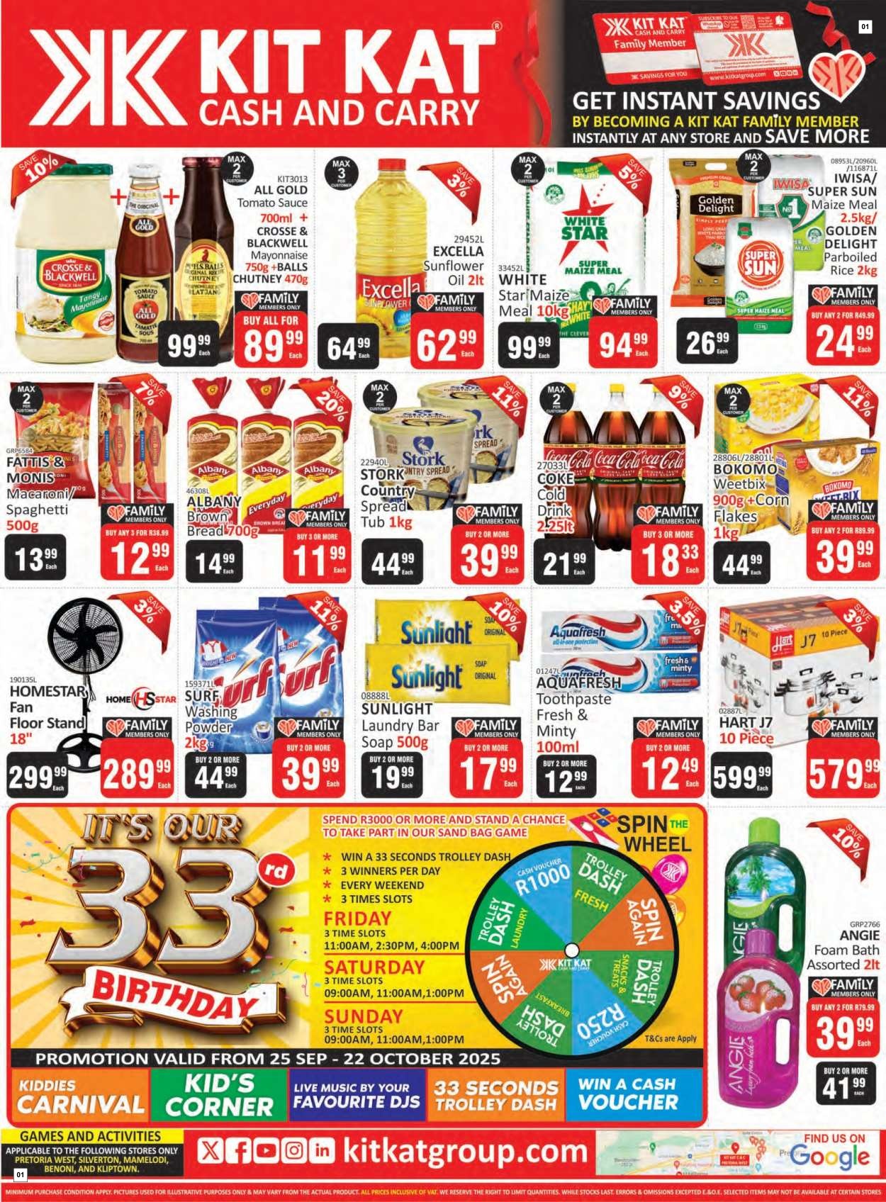 Kit Kat Cash & Carry Specials
