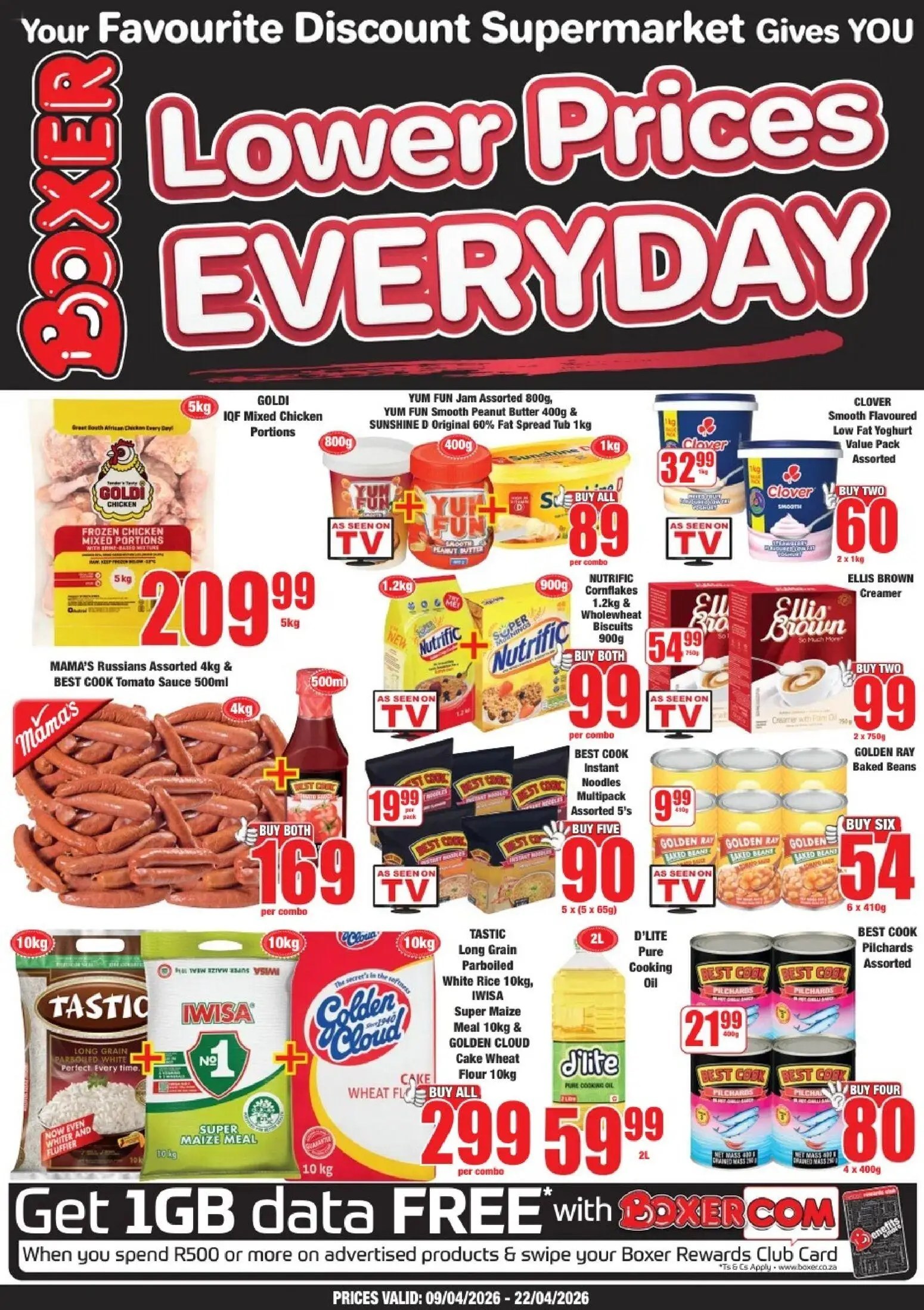 Boxer Gauteng Specials