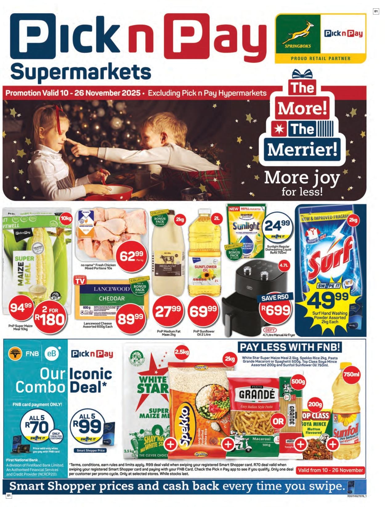 Pick N Pay Supermarket Christmas Specials