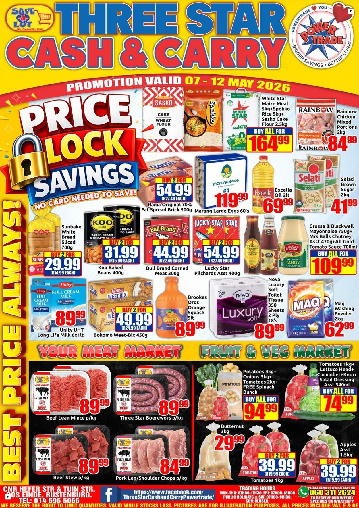 Three Star Cash And Carry Latest Catalogue