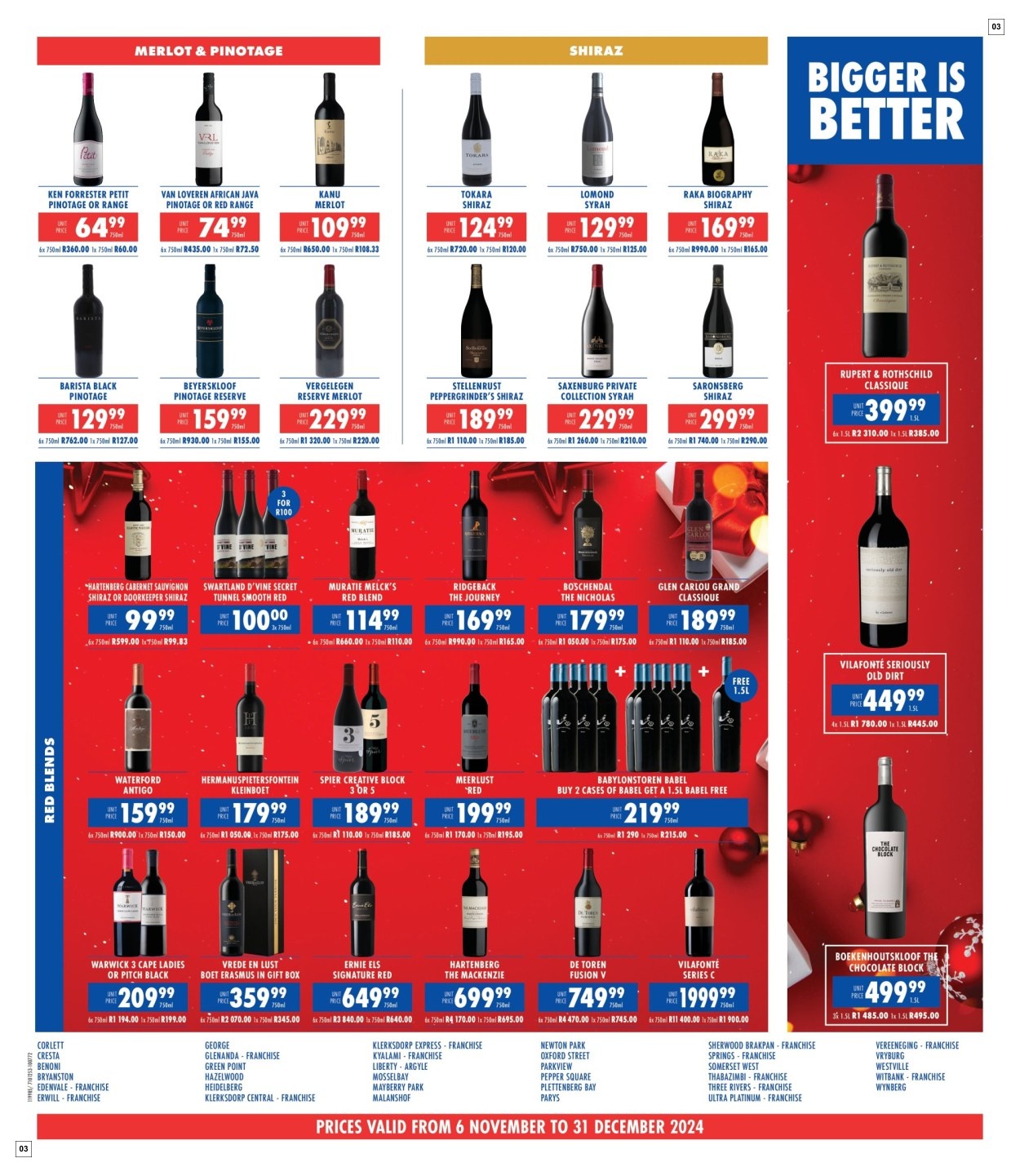 Ultra Liquors Specials 06 Nov - 31 Dec - Page 3