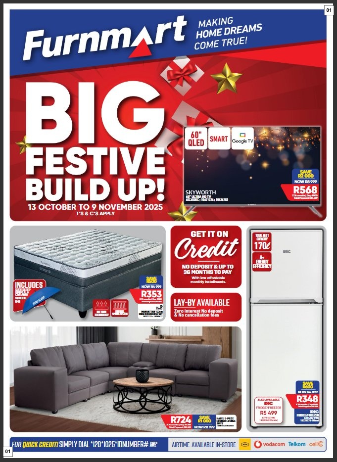 Furnmart Specials 13 Oct - 09 Nov