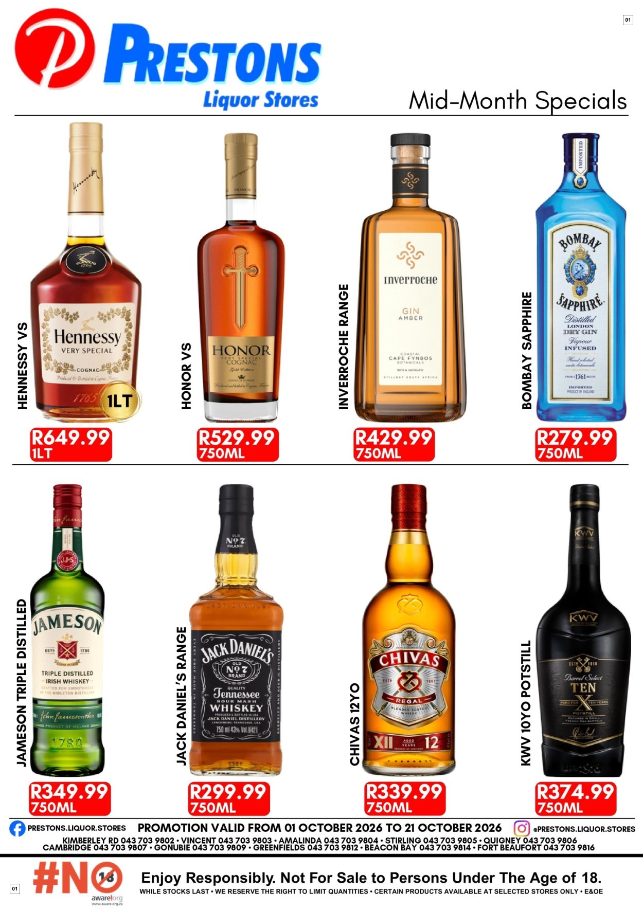 Prestons Liquor Stores Latest Catalogue