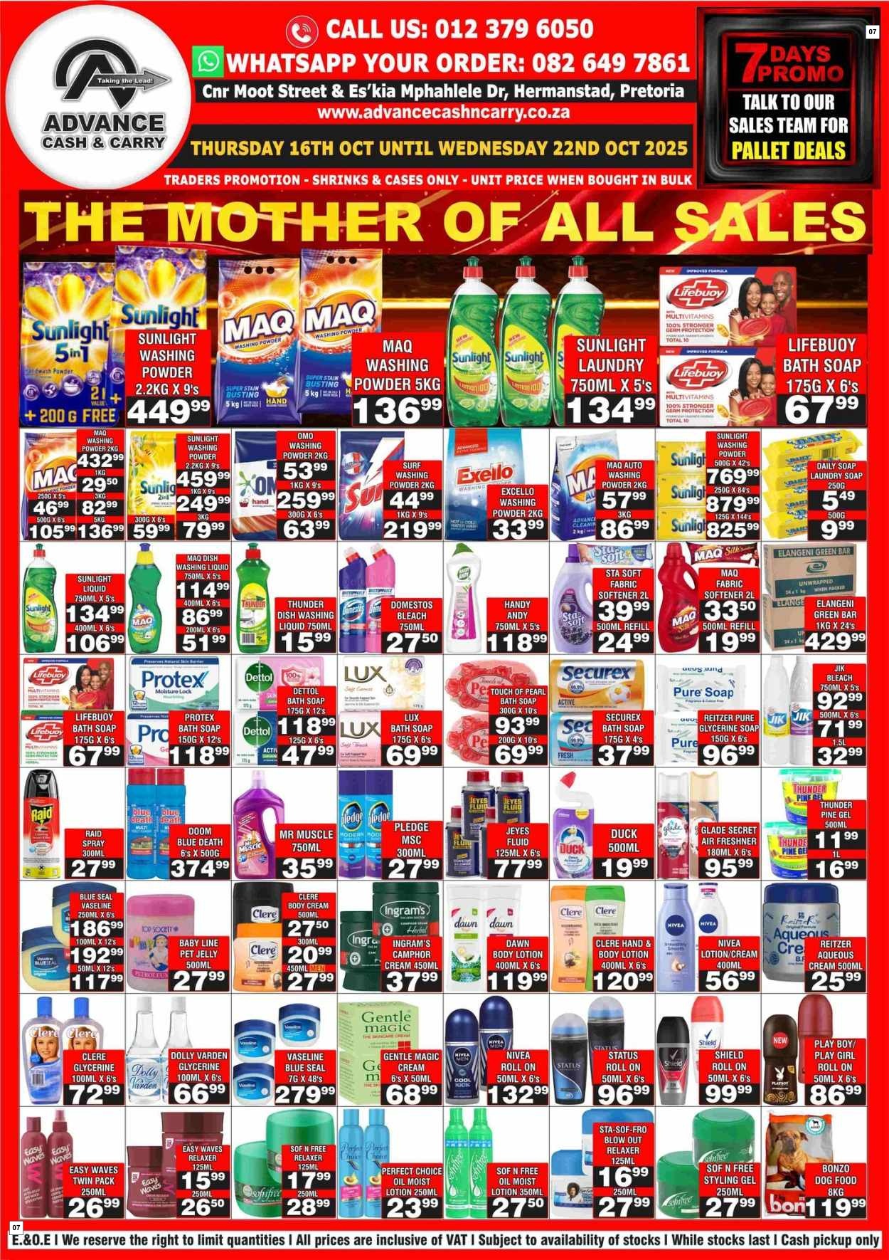 Advance Cash & Carry Specials - Page 7