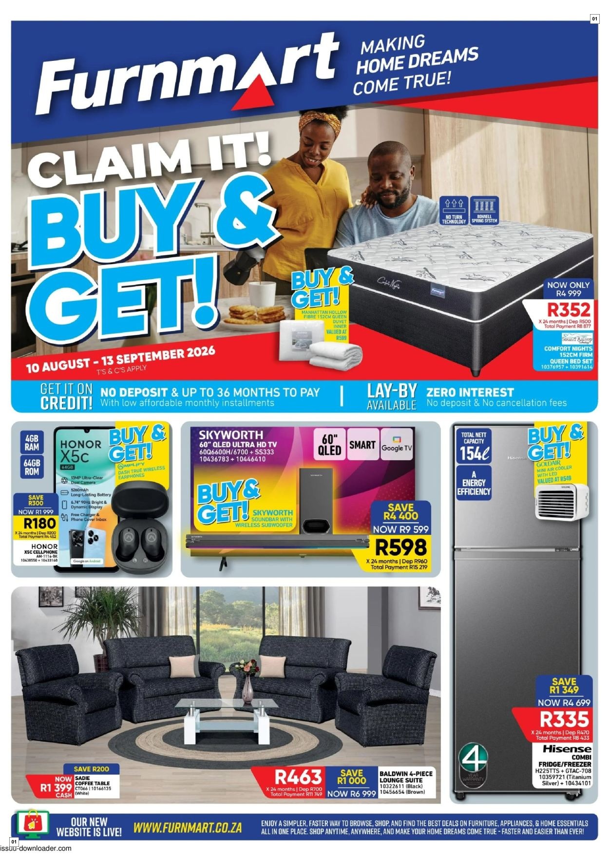 Furnmart Specials 10 Aug - 13 Sept